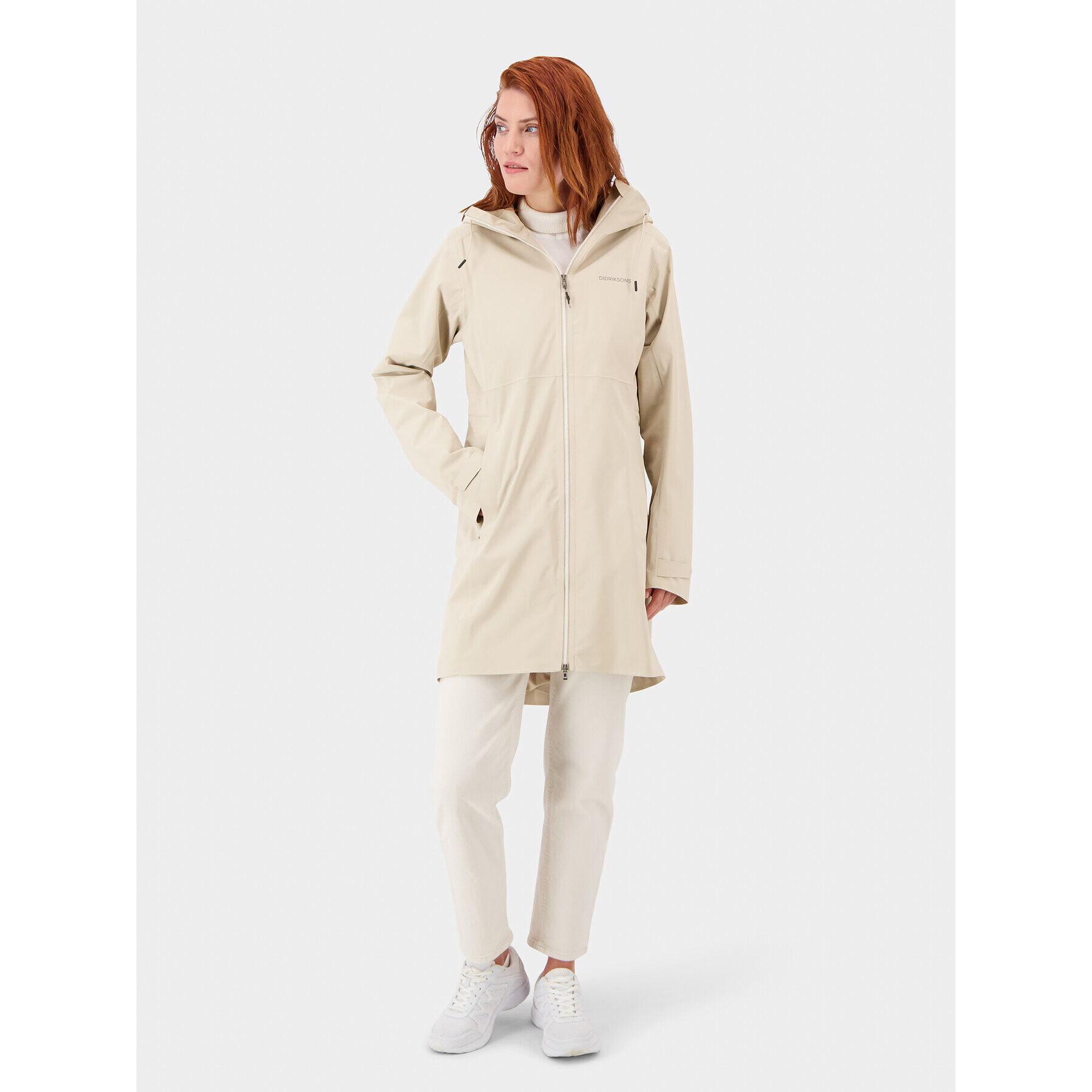 Didriksons Parka Bea 504635 Béžová Shaped Fit - Pepit.cz