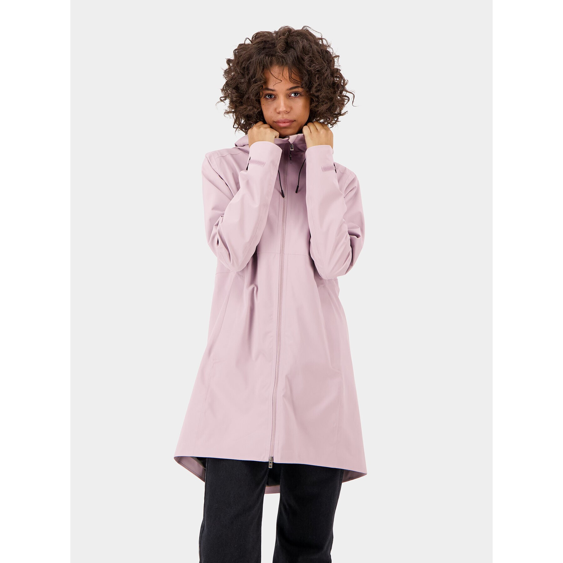 Didriksons Parka Bea 504635 Fialová Shaped Fit - Pepit.cz