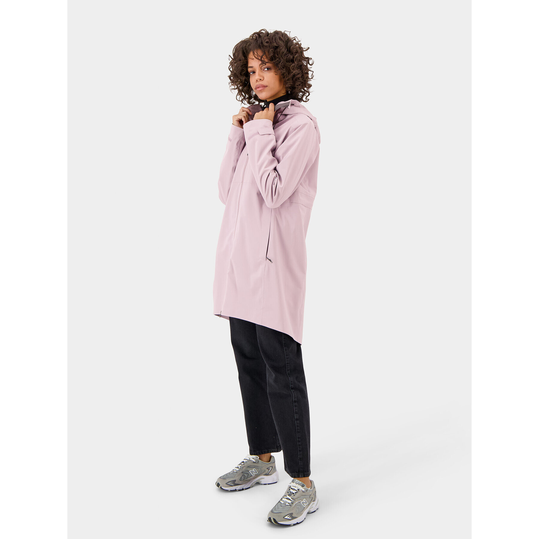 Didriksons Parka Bea 504635 Fialová Shaped Fit - Pepit.cz