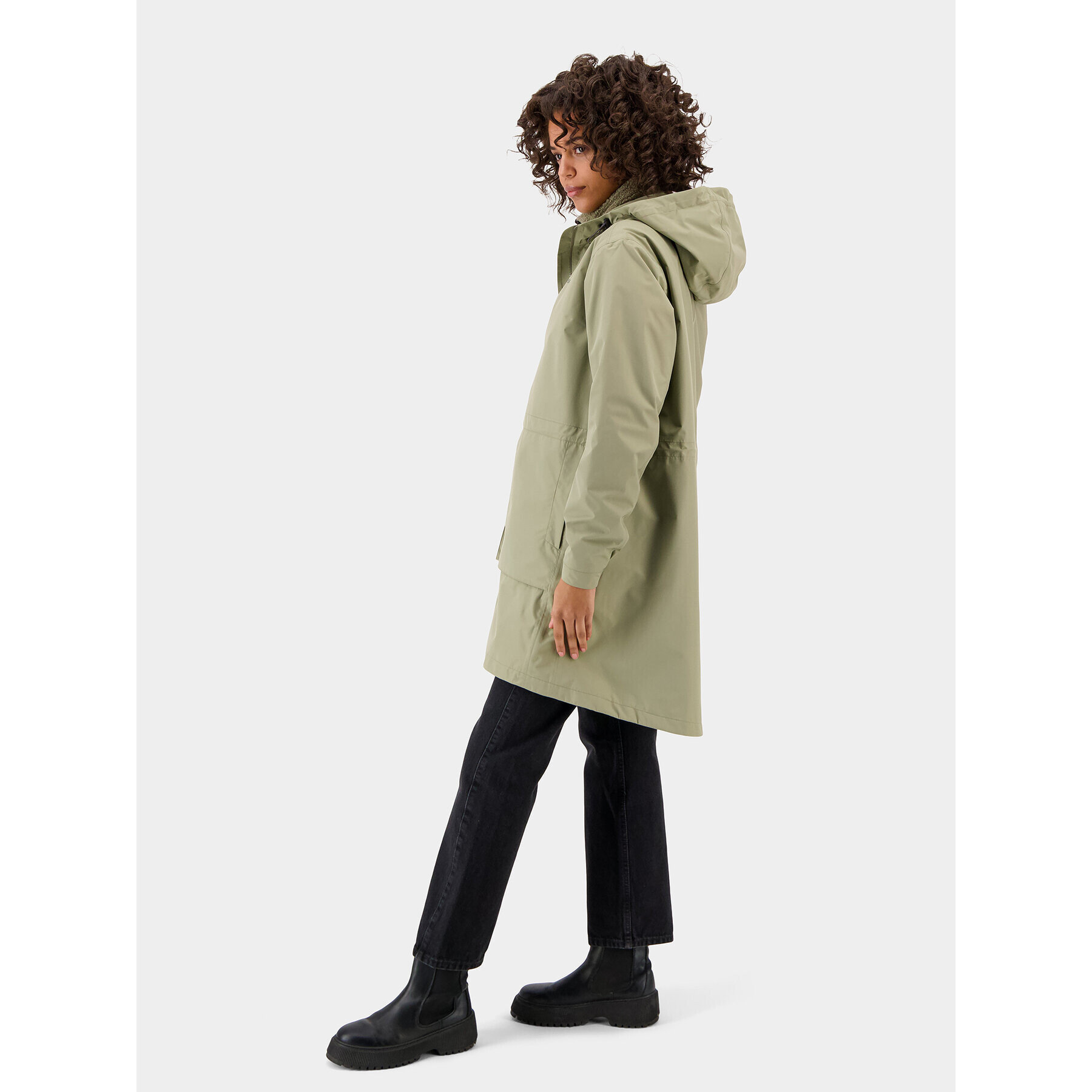 Didriksons Parka Bella 504648 Zelená Regular Fit - Pepit.cz