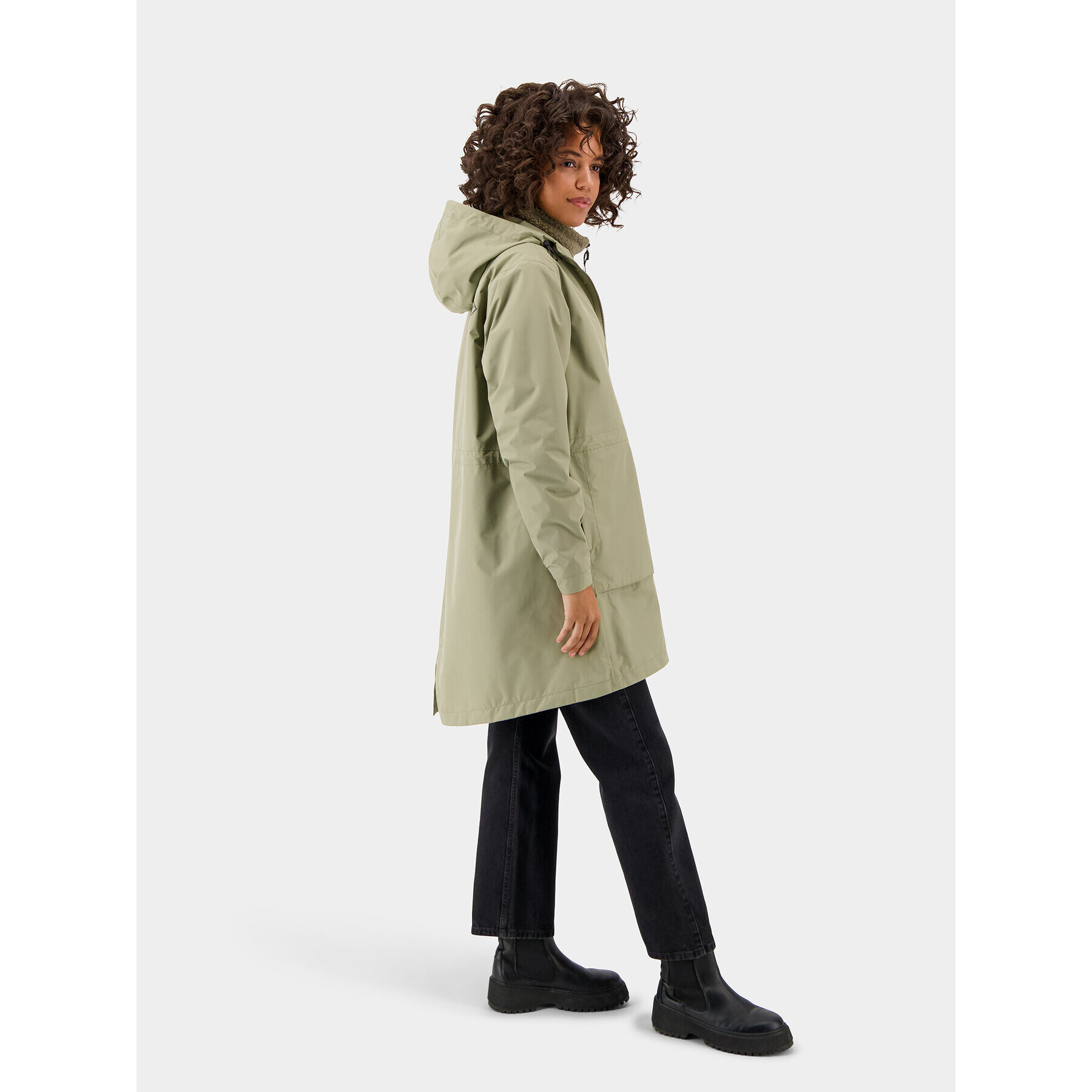 Didriksons Parka Bella 504648 Zelená Regular Fit - Pepit.cz