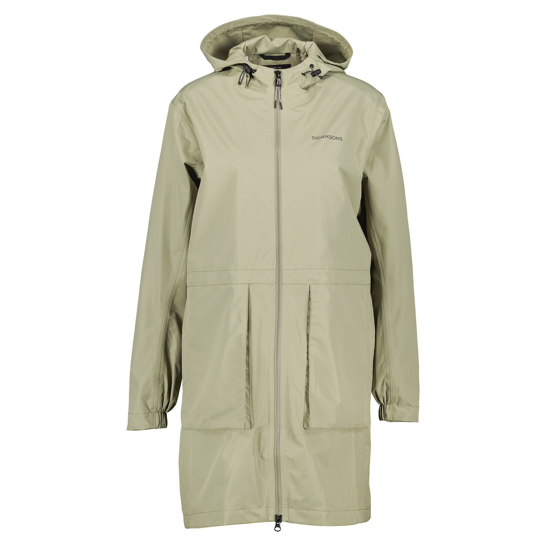 Didriksons Parka Bella 504648 Zelená Regular Fit - Pepit.cz