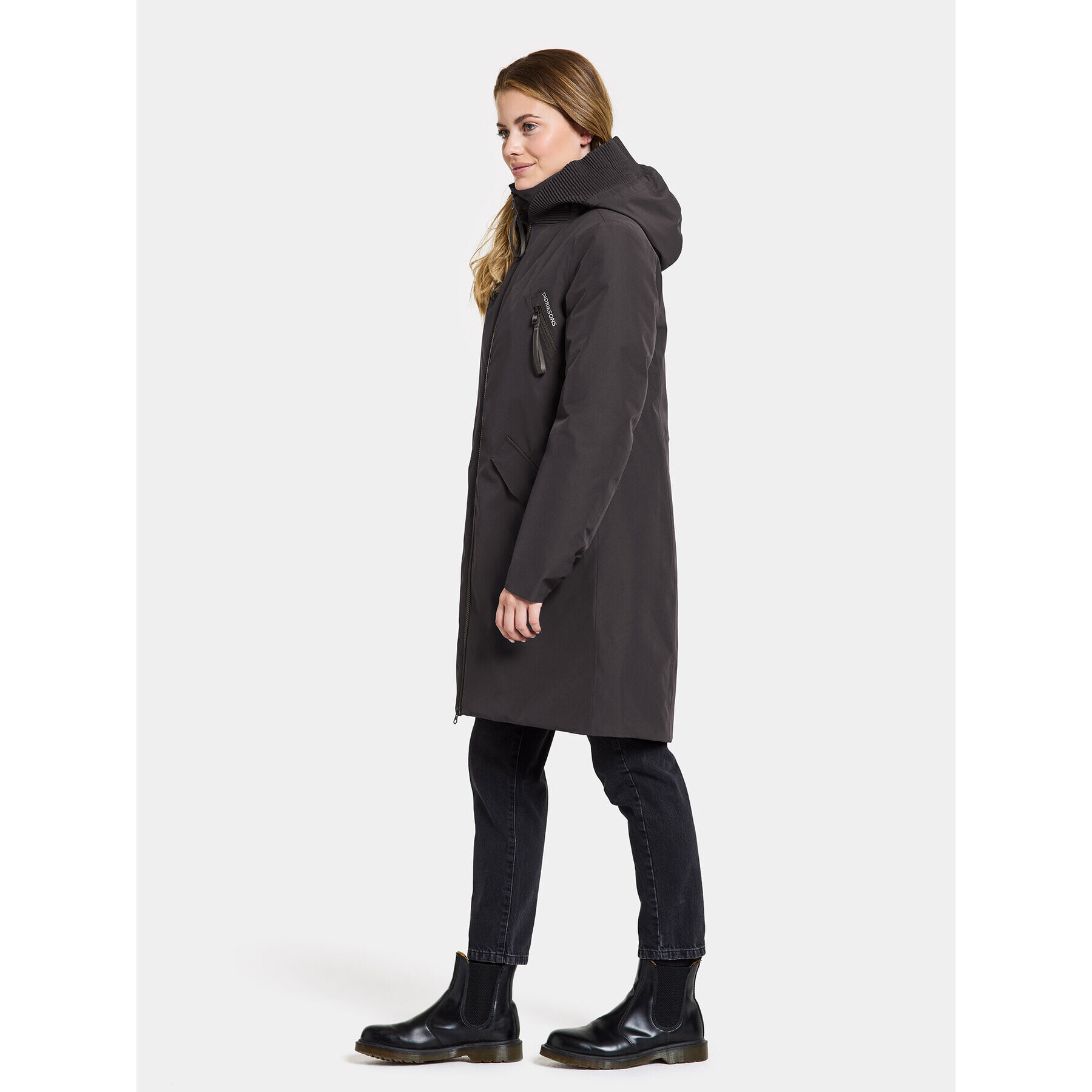 Didriksons Parka Bente Wns Parka 504921 Černá Regular Fit - Pepit.cz