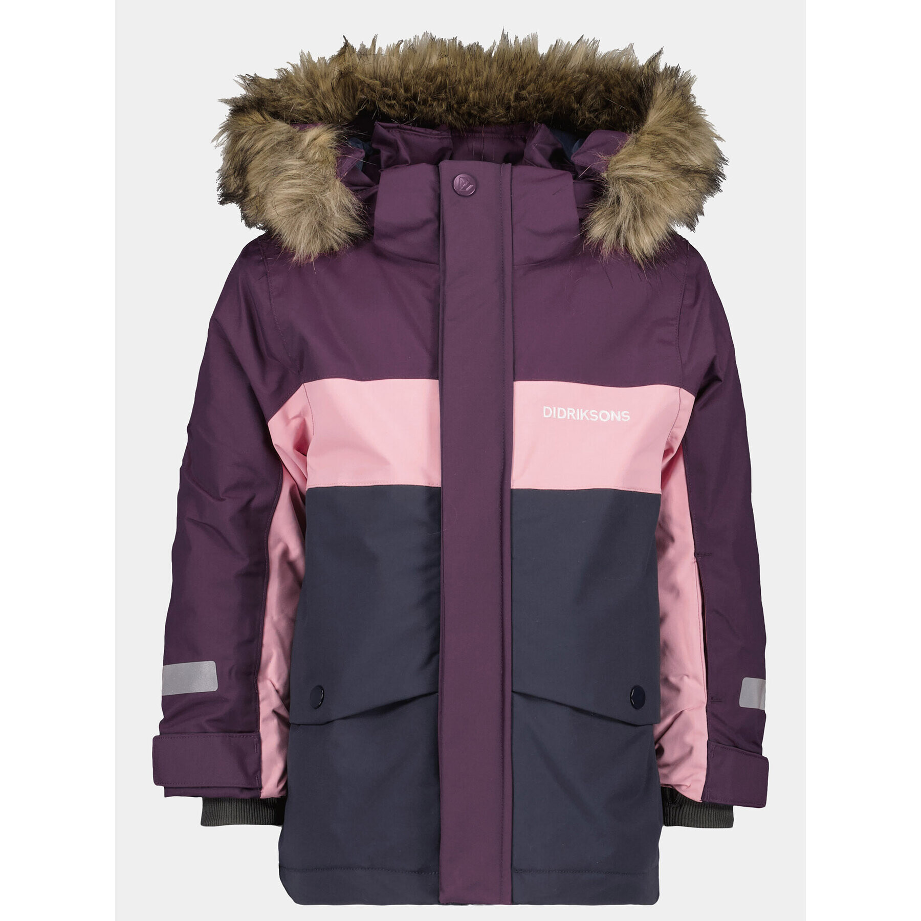 Didriksons Parka Bjärven Kids Parka 2 504898 Fialová - Pepit.cz