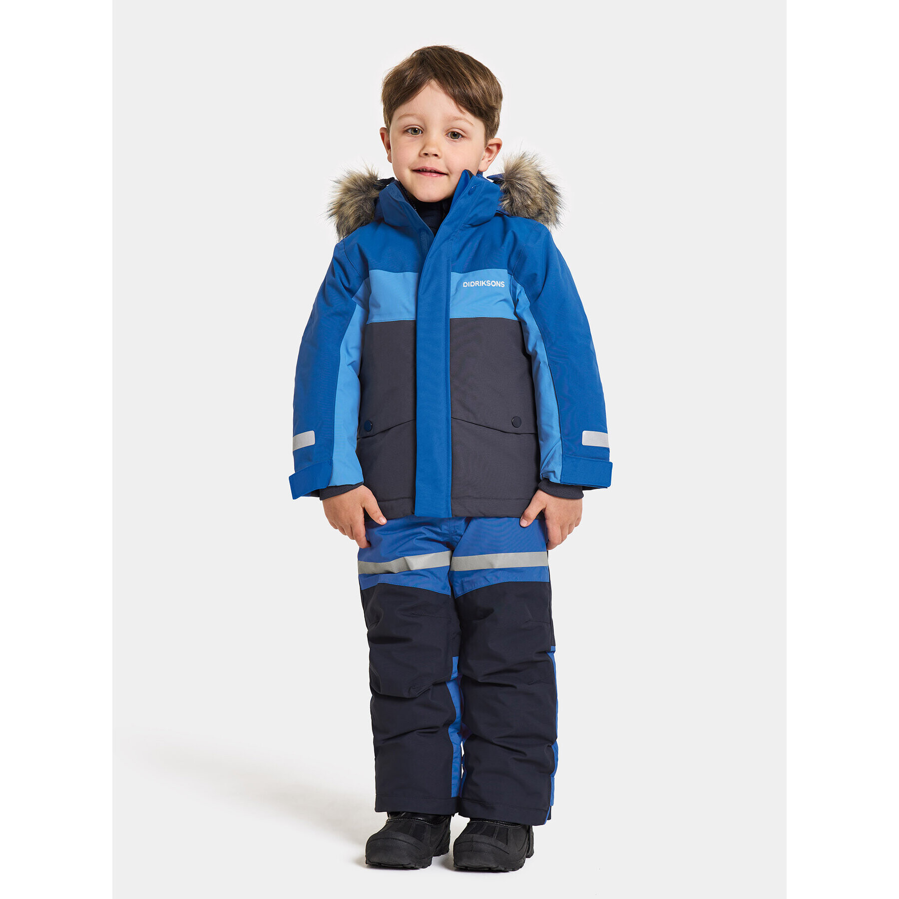 Didriksons Parka Bjärven Kids Parka 2 504898 Modrá - Pepit.cz