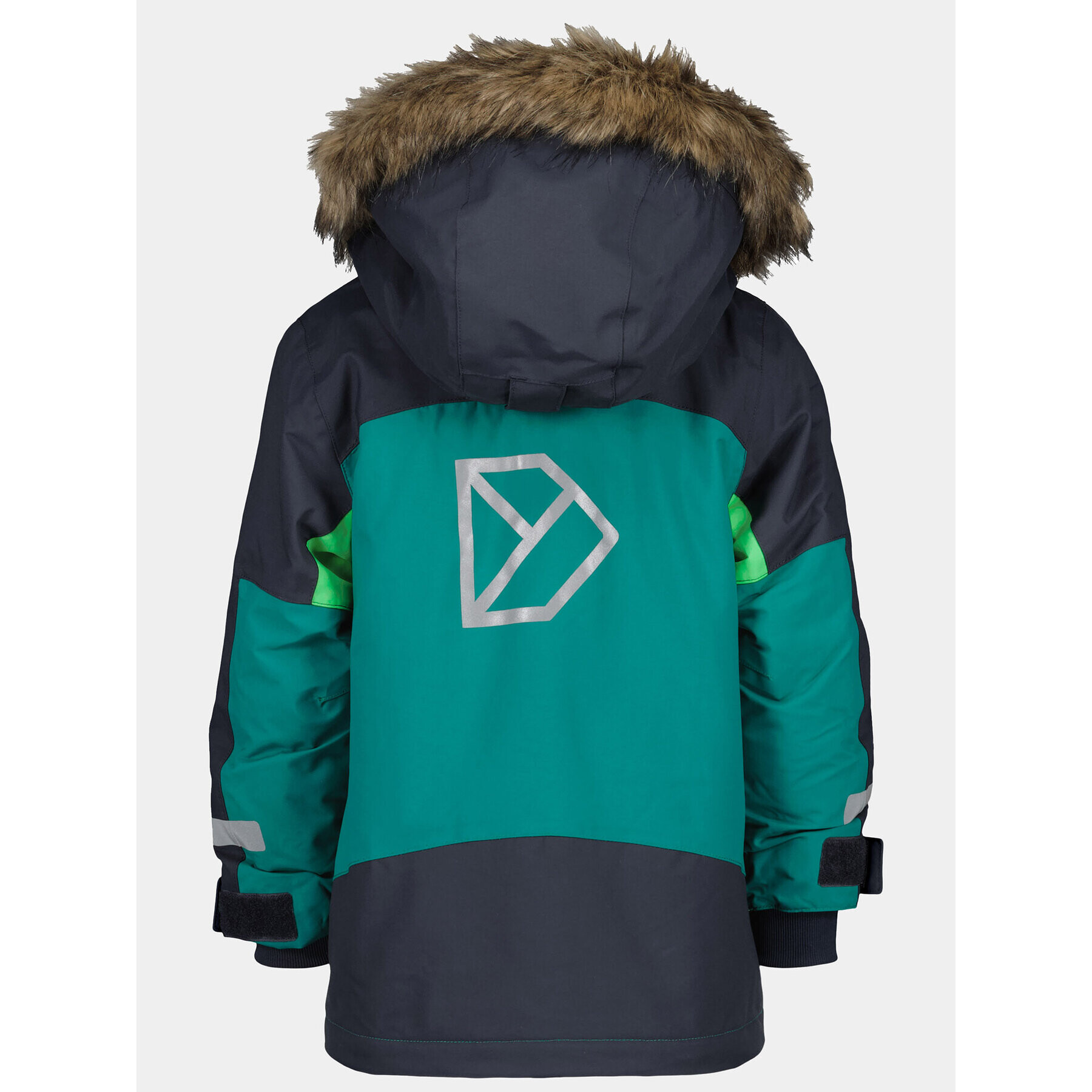 Didriksons Parka Bjärven Kids Parka 2 504898 Zelená - Pepit.cz