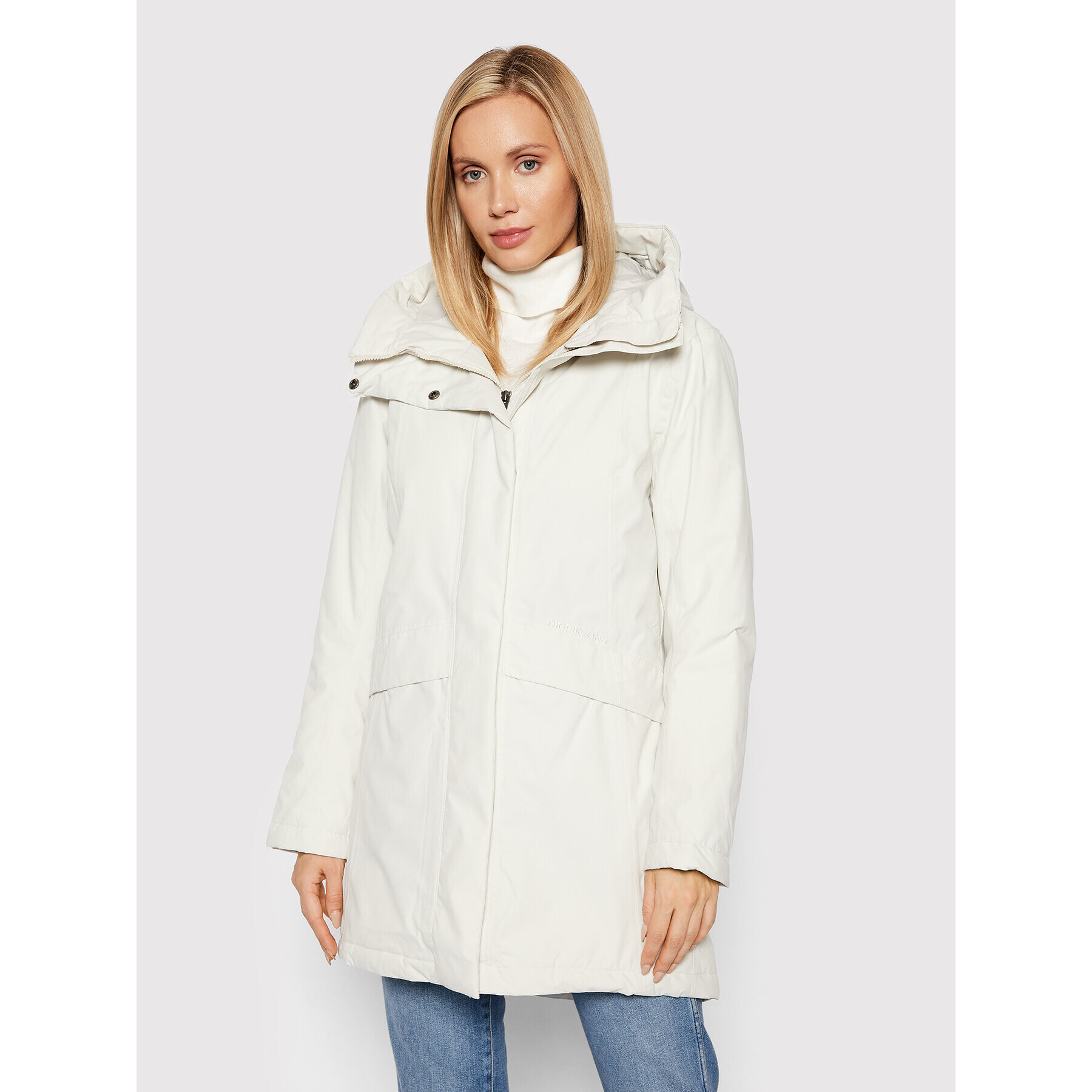 Didriksons Parka Cajsa 503908 Béžová Regular Fit - Pepit.cz