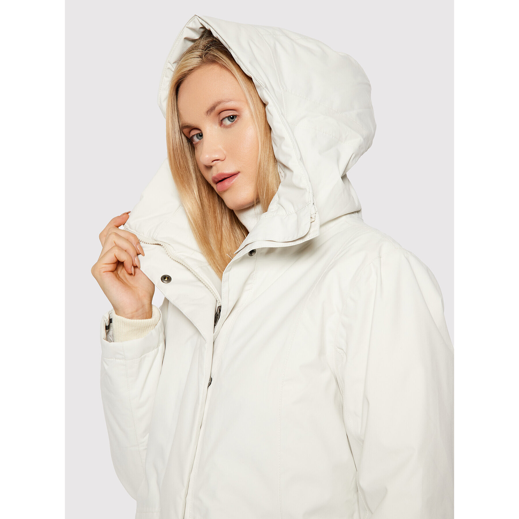 Didriksons Parka Cajsa 503908 Béžová Regular Fit - Pepit.cz