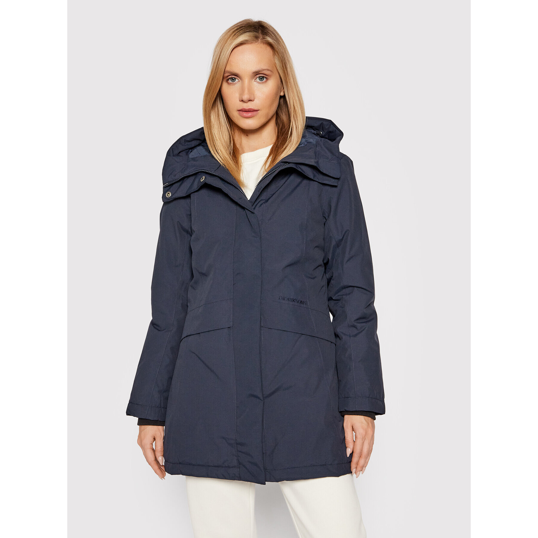 Didriksons Parka Cajsa 503908 Tmavomodrá Regular Fit - Pepit.cz