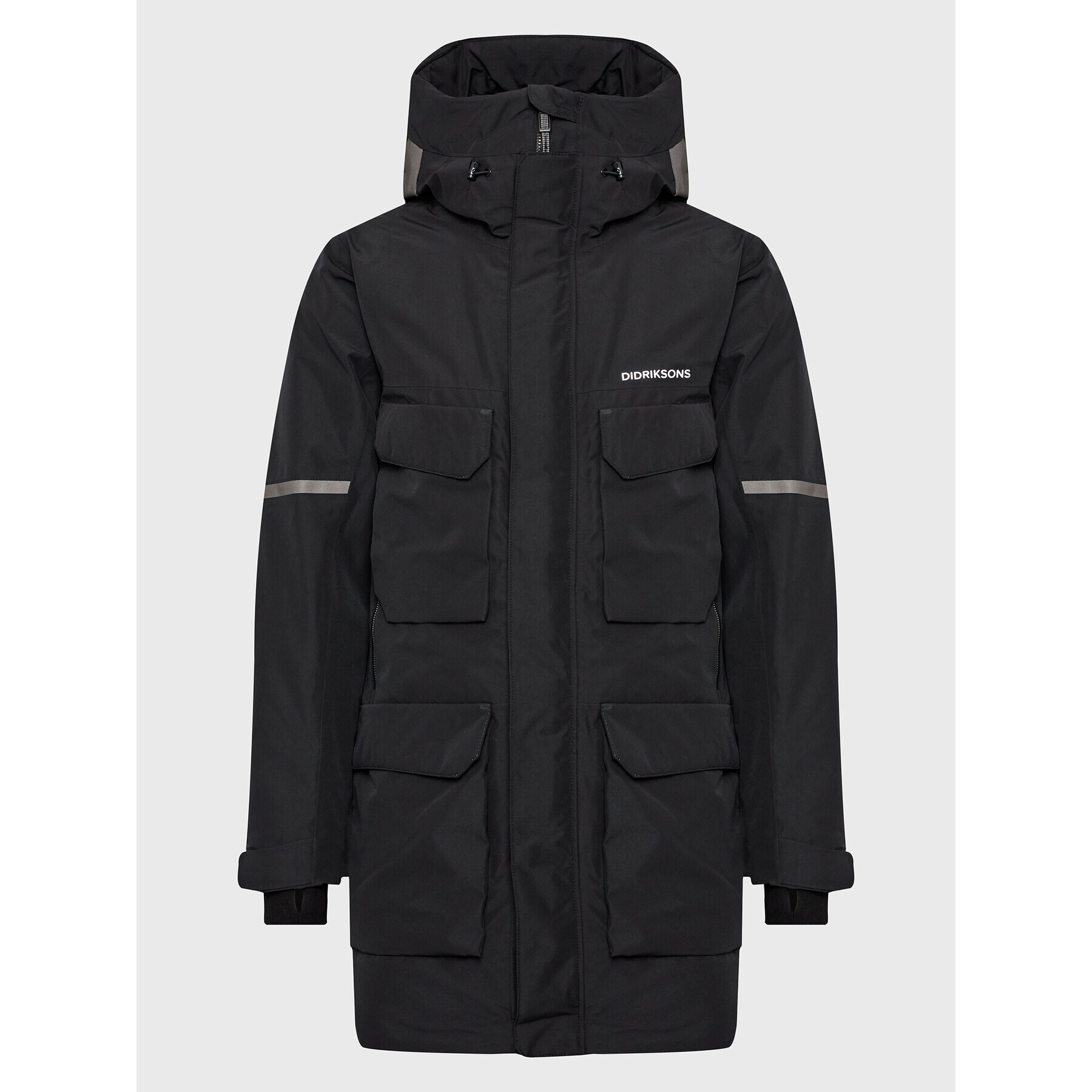 Didriksons Parka Drew 504252 Černá Regular Fit - Pepit.cz