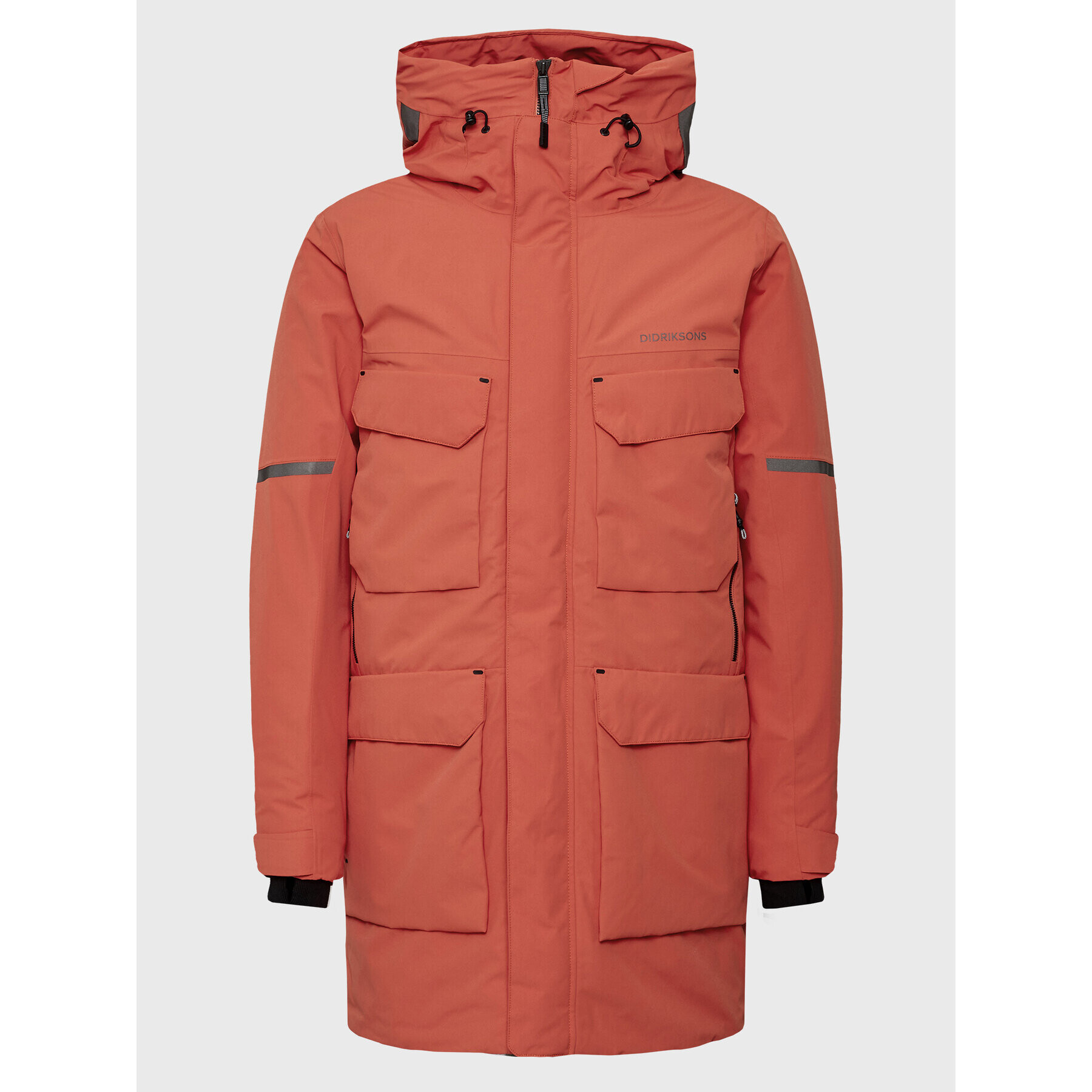 Didriksons Parka Drew 504252 Oranžová Regular Fit - Pepit.cz