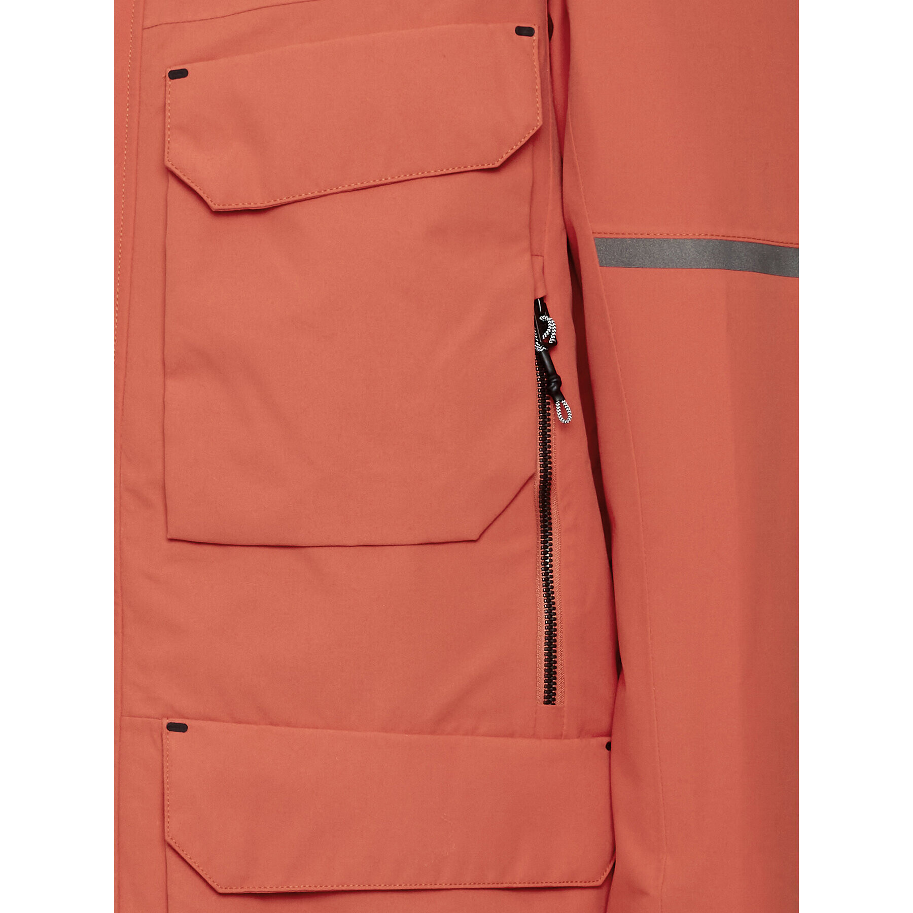 Didriksons Parka Drew 504252 Oranžová Regular Fit - Pepit.cz