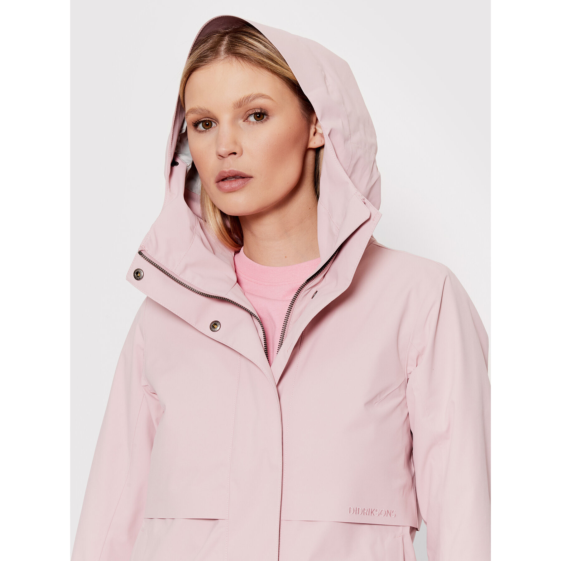 Didriksons Parka Edith 504023 Růžová Regular Fit - Pepit.cz