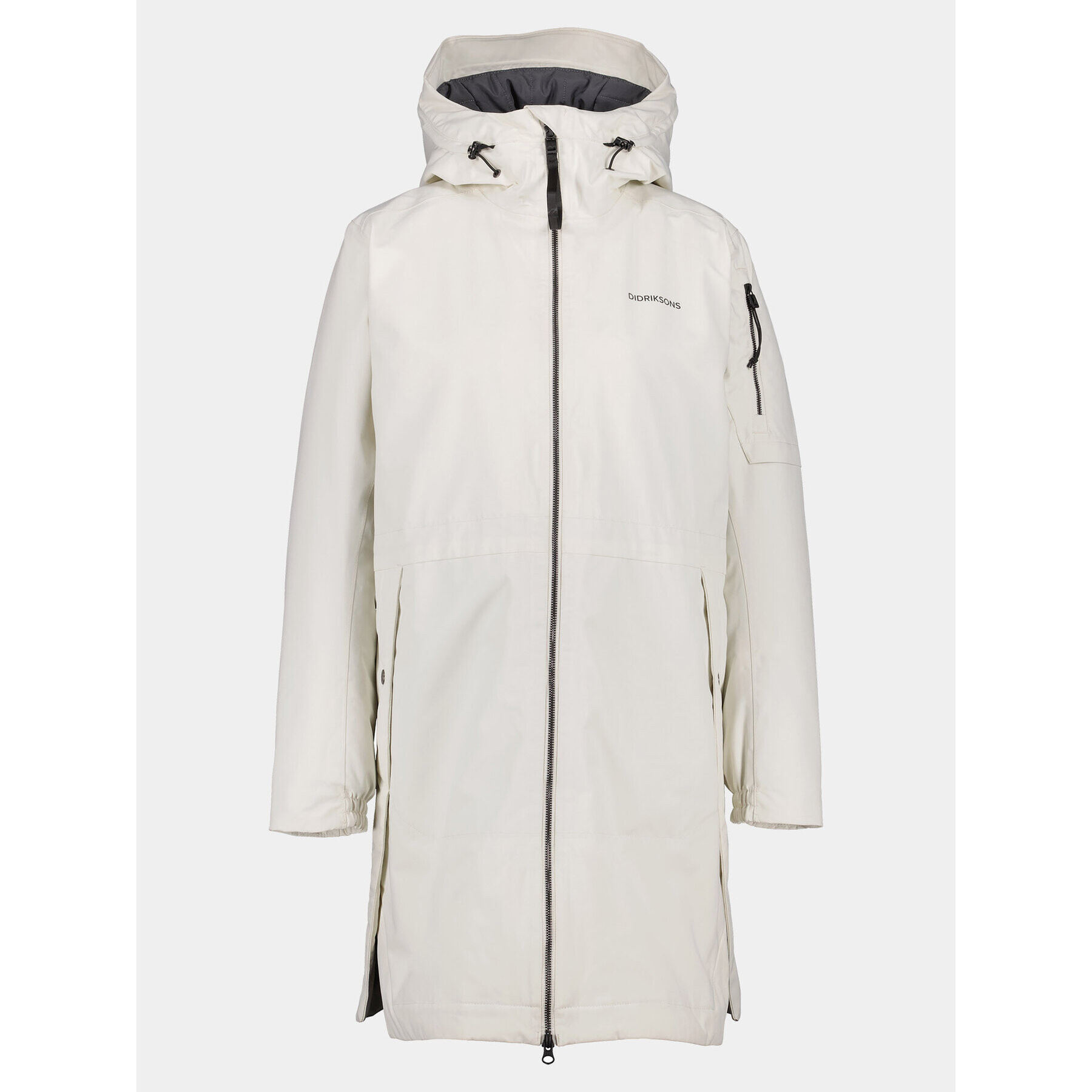 Didriksons Parka Ella Wns Parka 2 504835 Bílá Regular Fit - Pepit.cz