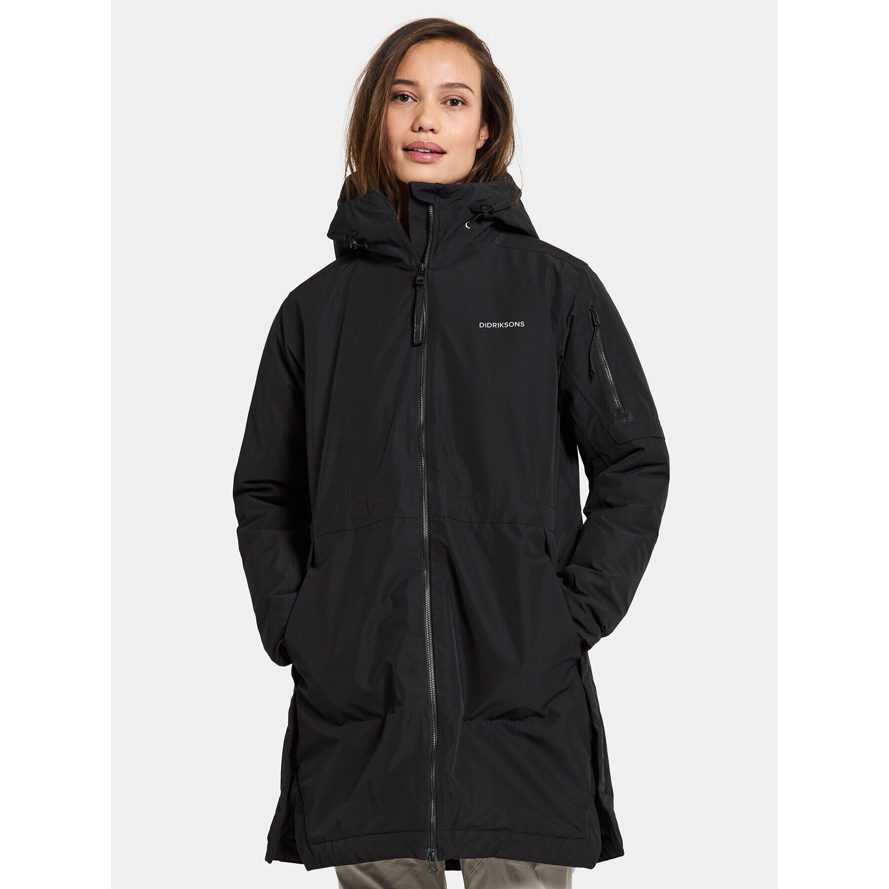 Didriksons Parka Ella Wns Parka 2 504835 Černá Regular Fit - Pepit.cz