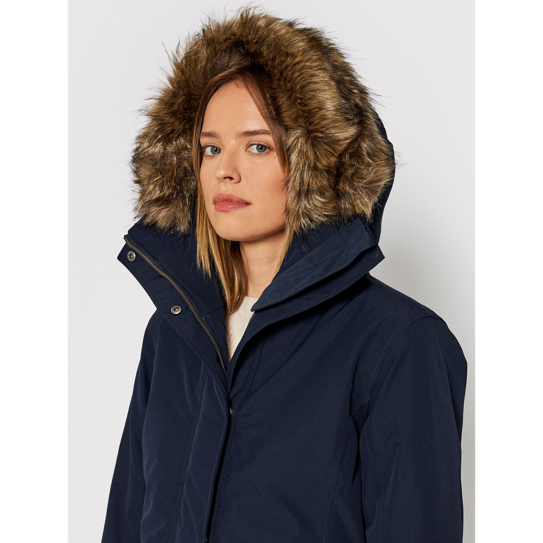 Didriksons Parka Ellen 503870 Tmavomodrá Regular Fit - Pepit.cz