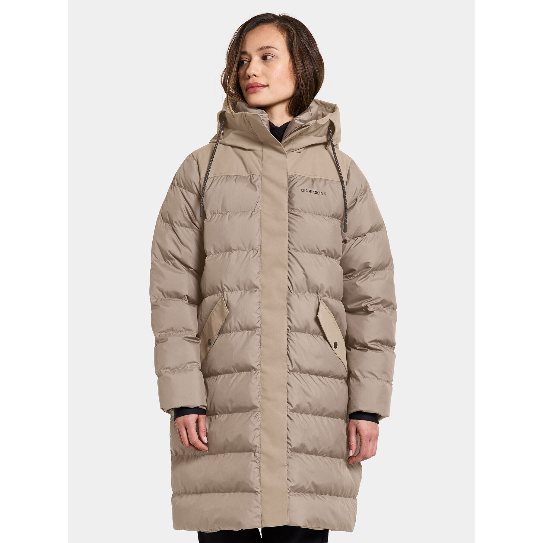 Didriksons Parka Fay Wns Parka 504524 Béžová Regular Fit - Pepit.cz