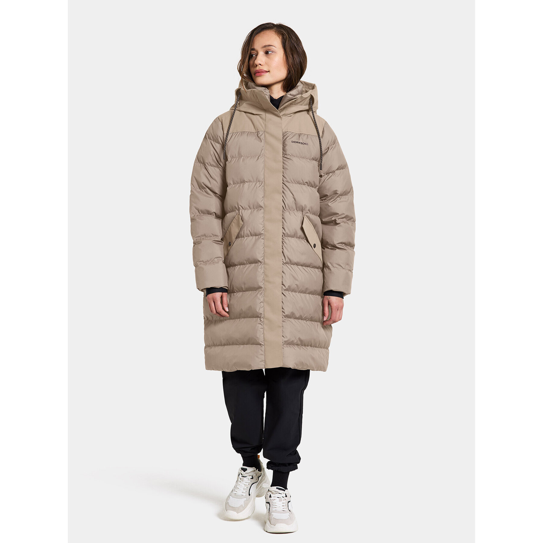 Didriksons Parka Fay Wns Parka 504524 Béžová Regular Fit - Pepit.cz