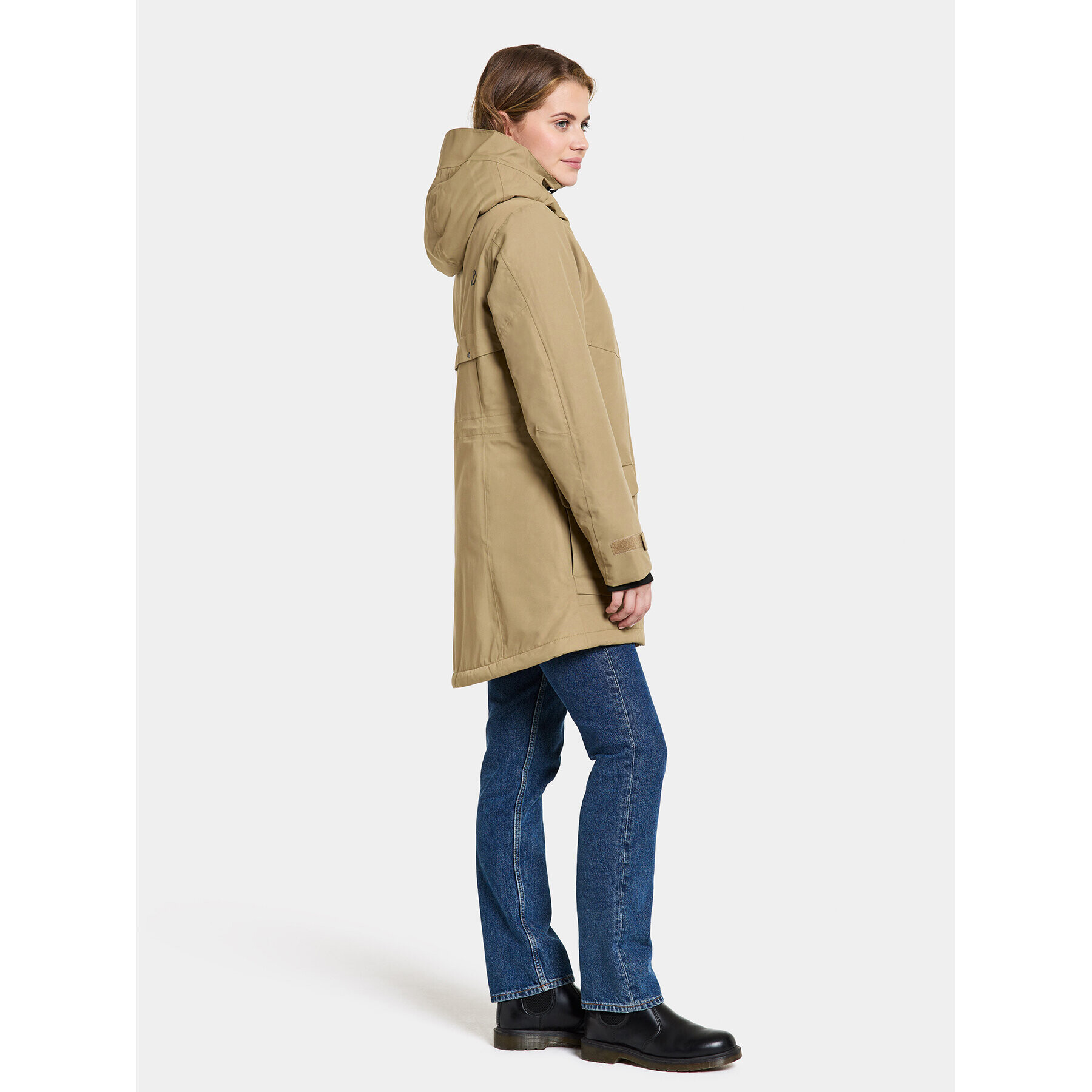 Didriksons Parka Frida Wns Parka 7 504815 Béžová Regular Fit - Pepit.cz