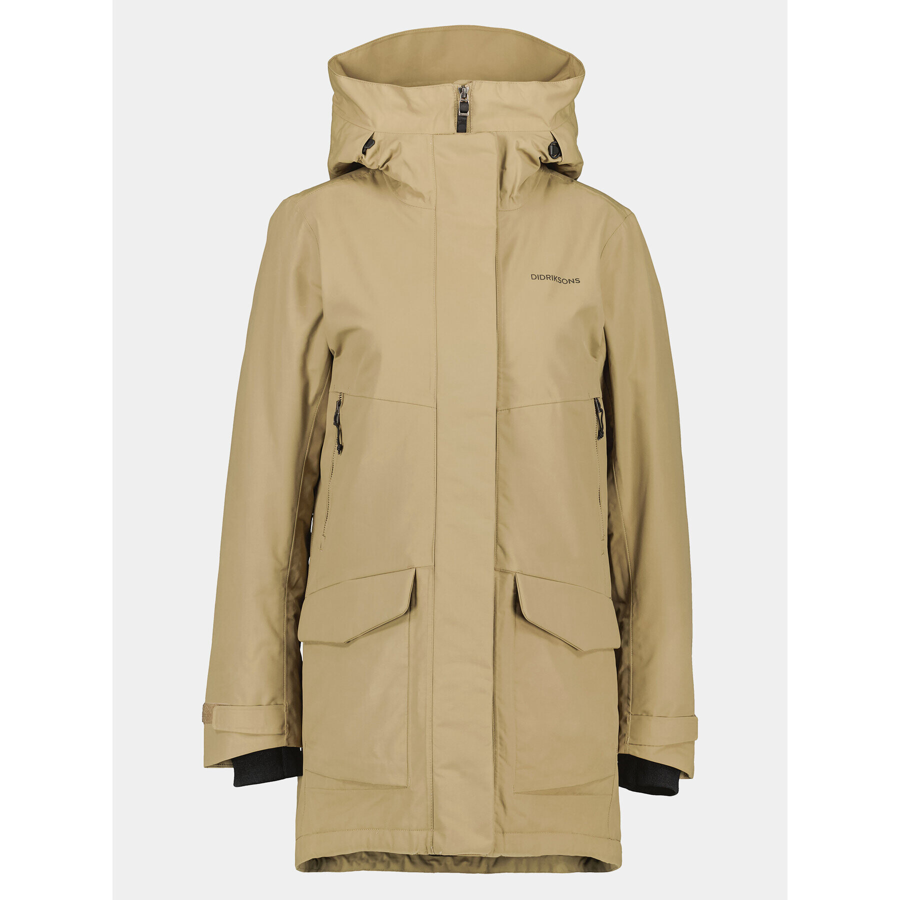 Didriksons Parka Frida Wns Parka 7 504815 Béžová Regular Fit - Pepit.cz