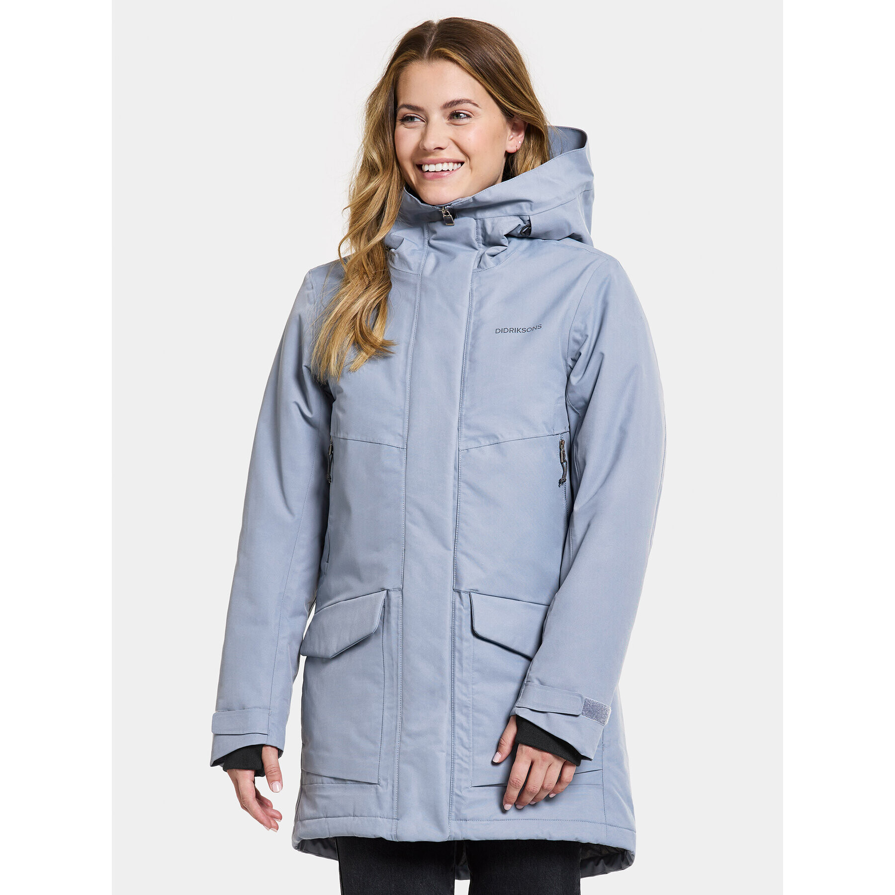 Didriksons Parka Frida Wns Parka 7 504815 Modrá Regular Fit - Pepit.cz