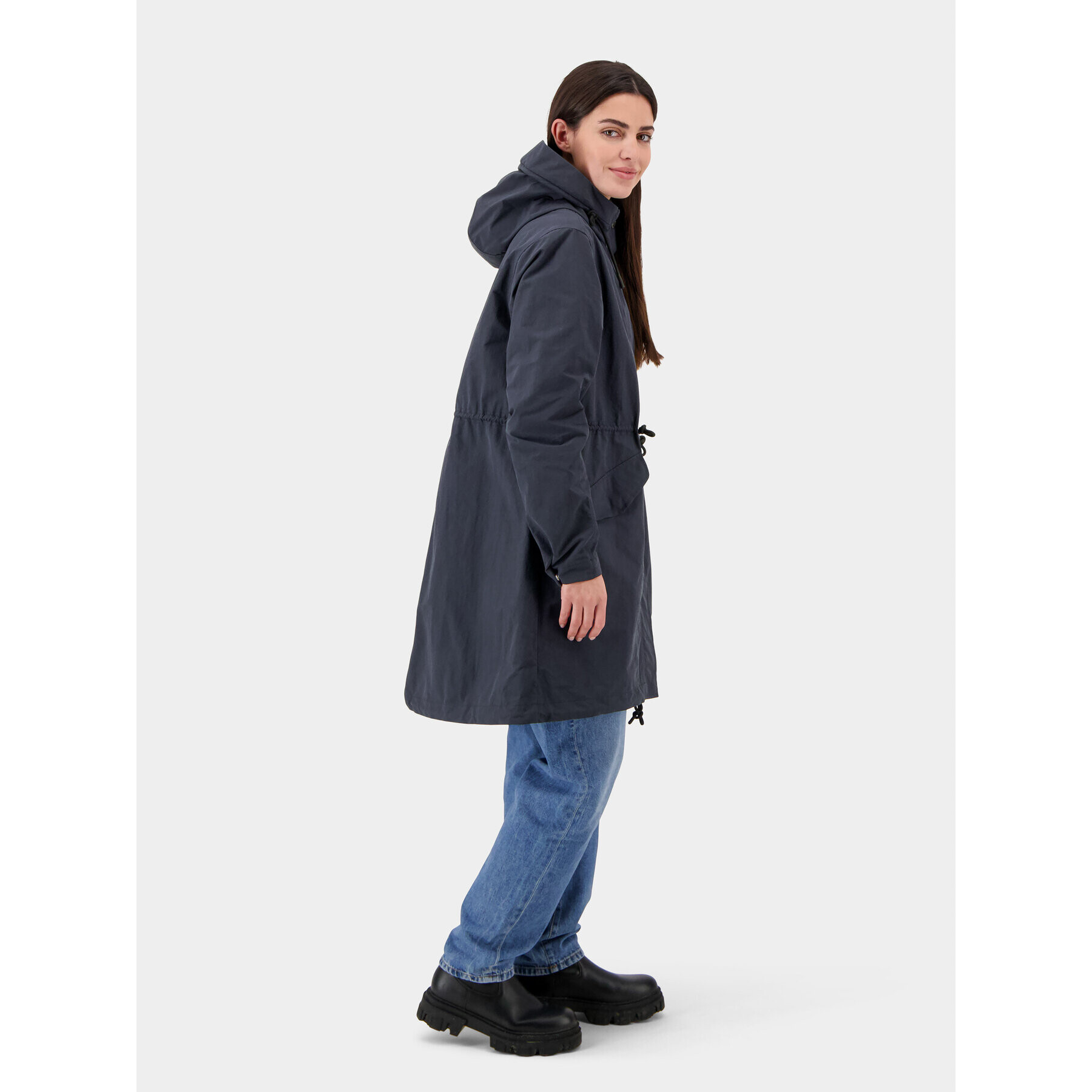 Didriksons Parka Helen 504644 Tmavomodrá Regular Fit - Pepit.cz