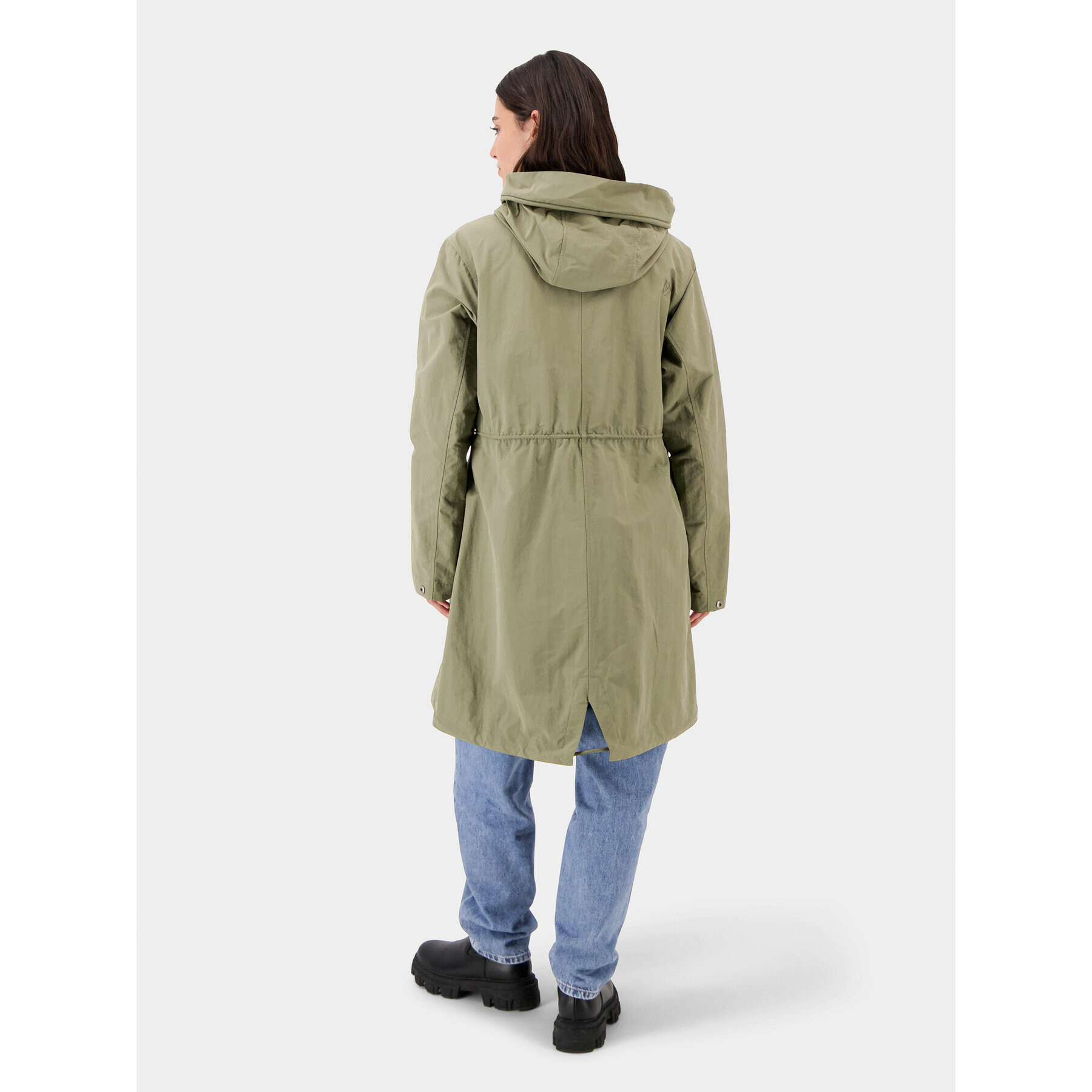 Didriksons Parka Helen 504644 Zelená Regular Fit - Pepit.cz