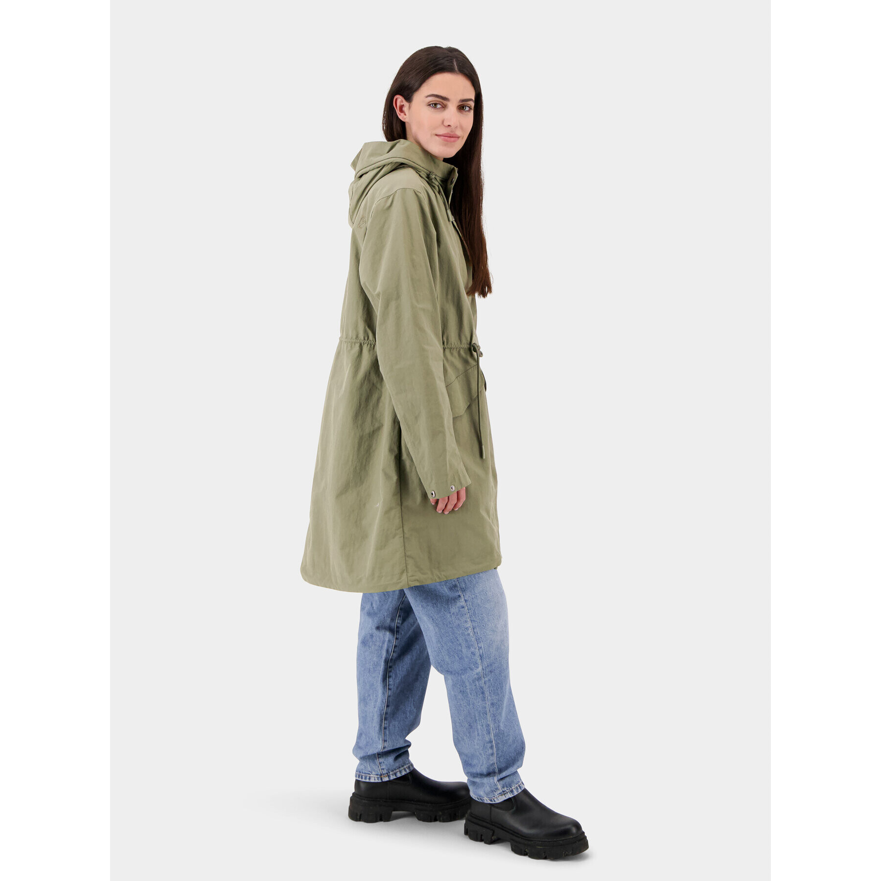 Didriksons Parka Helen 504644 Zelená Regular Fit - Pepit.cz