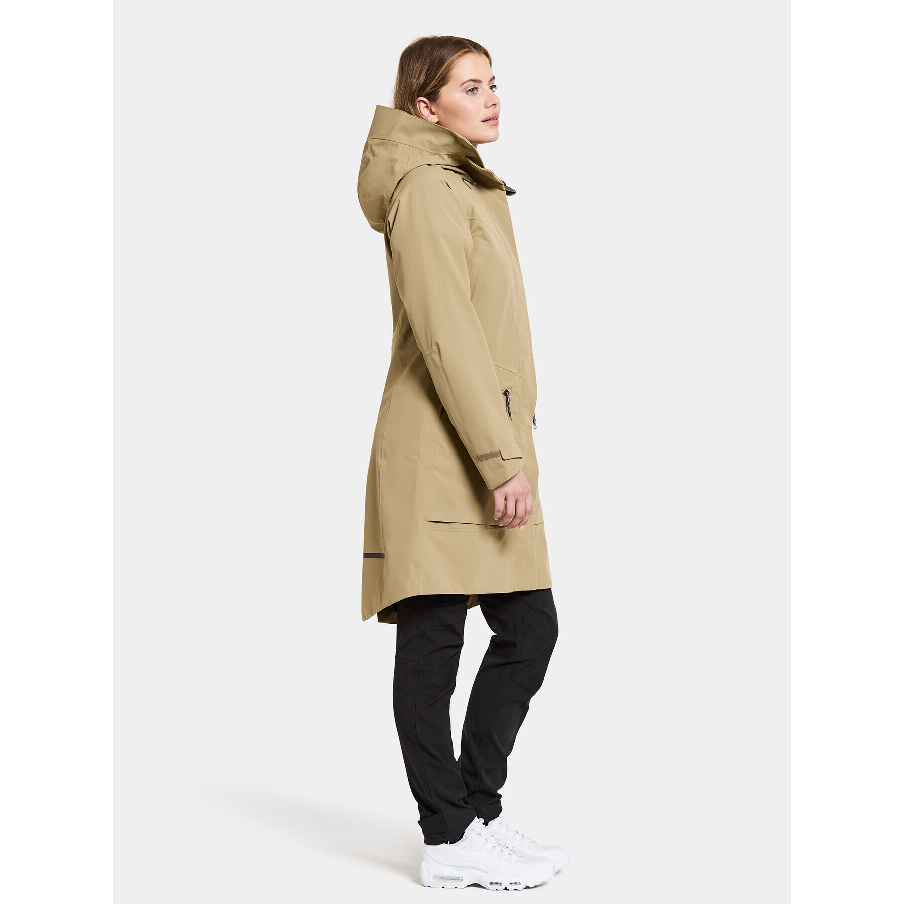 Didriksons Parka Ilma Wns Parka 8 504813 Béžová Regular Fit - Pepit.cz