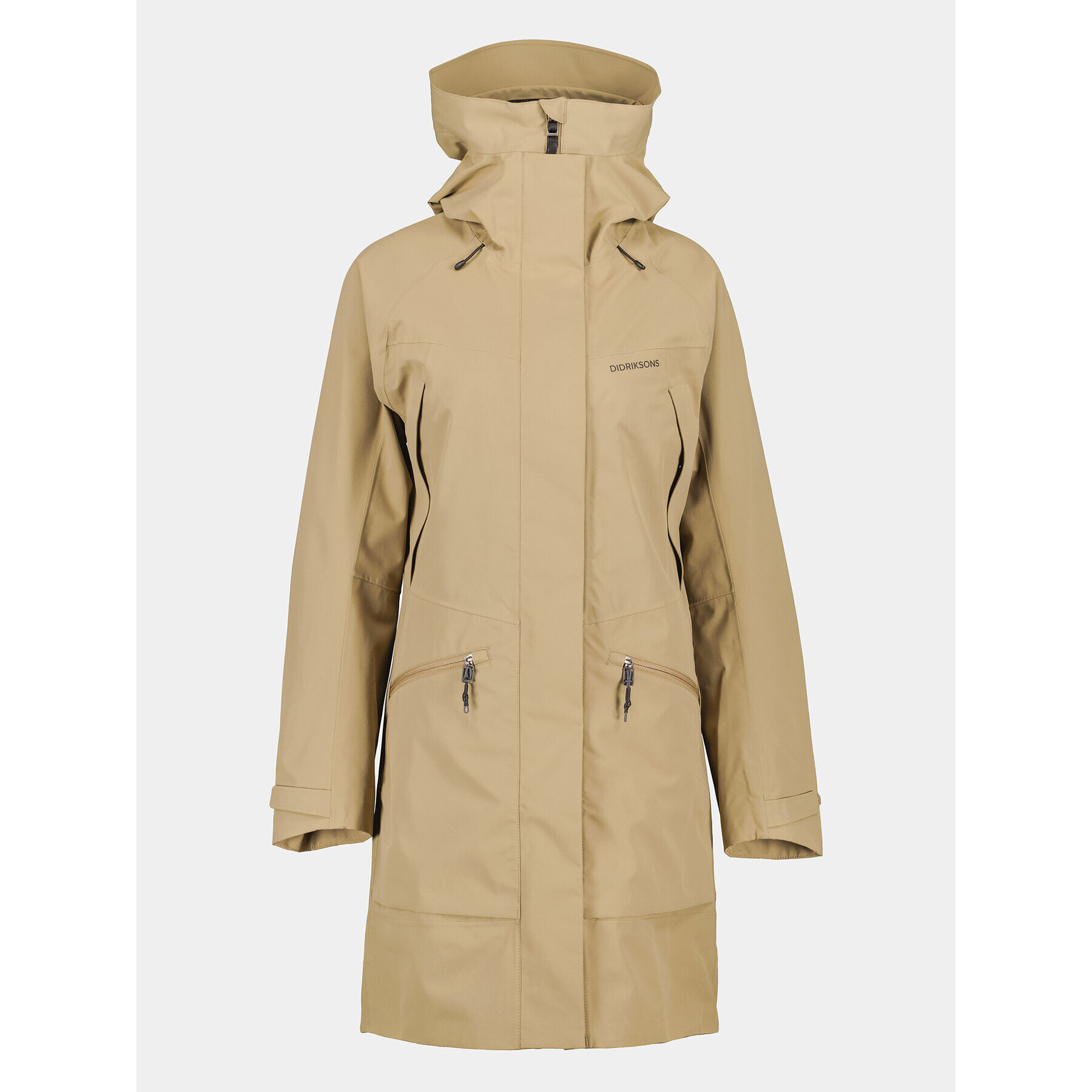 Didriksons Parka Ilma Wns Parka 8 504813 Béžová Regular Fit - Pepit.cz