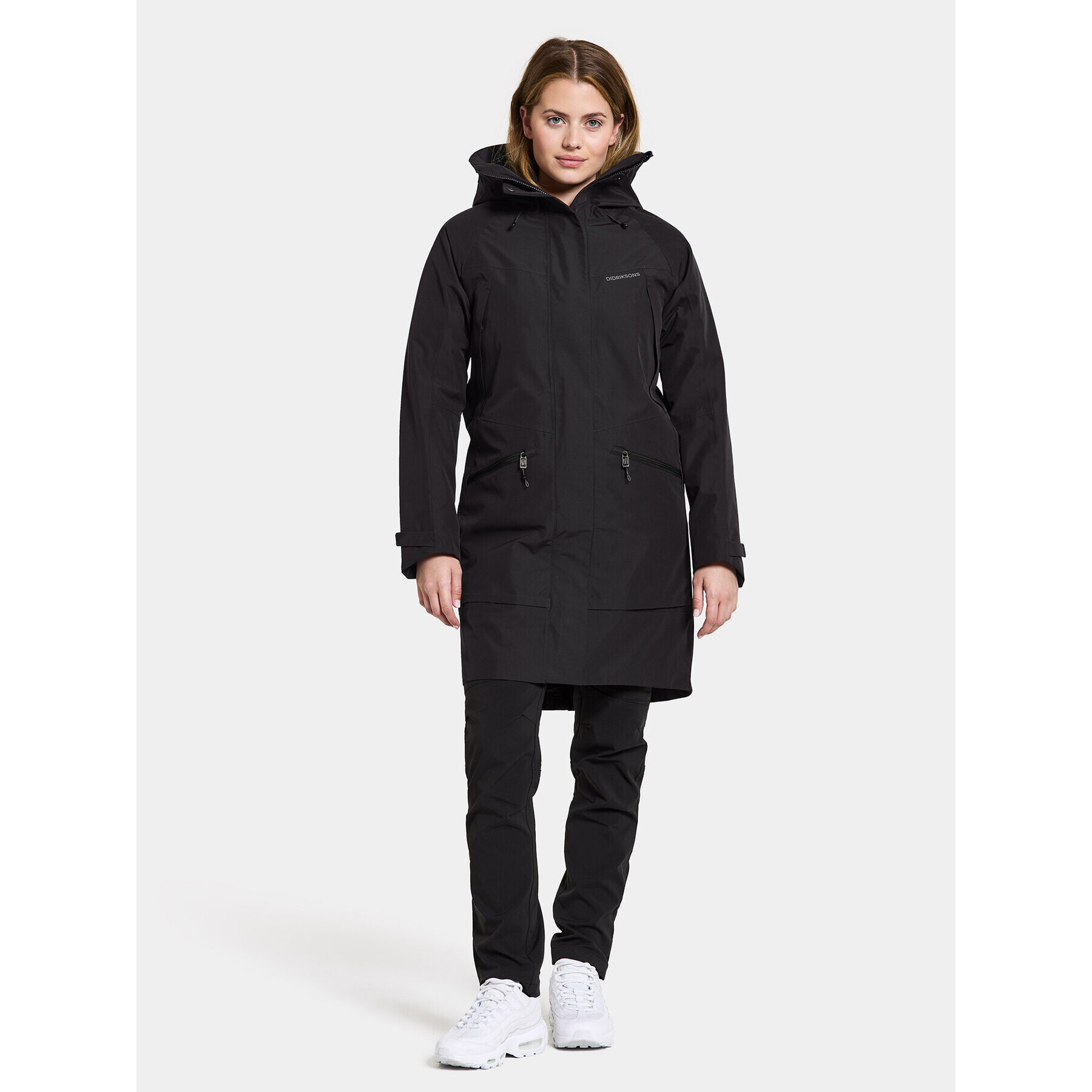 Didriksons Parka Ilma Wns Parka 8 504813 Černá Regular Fit - Pepit.cz