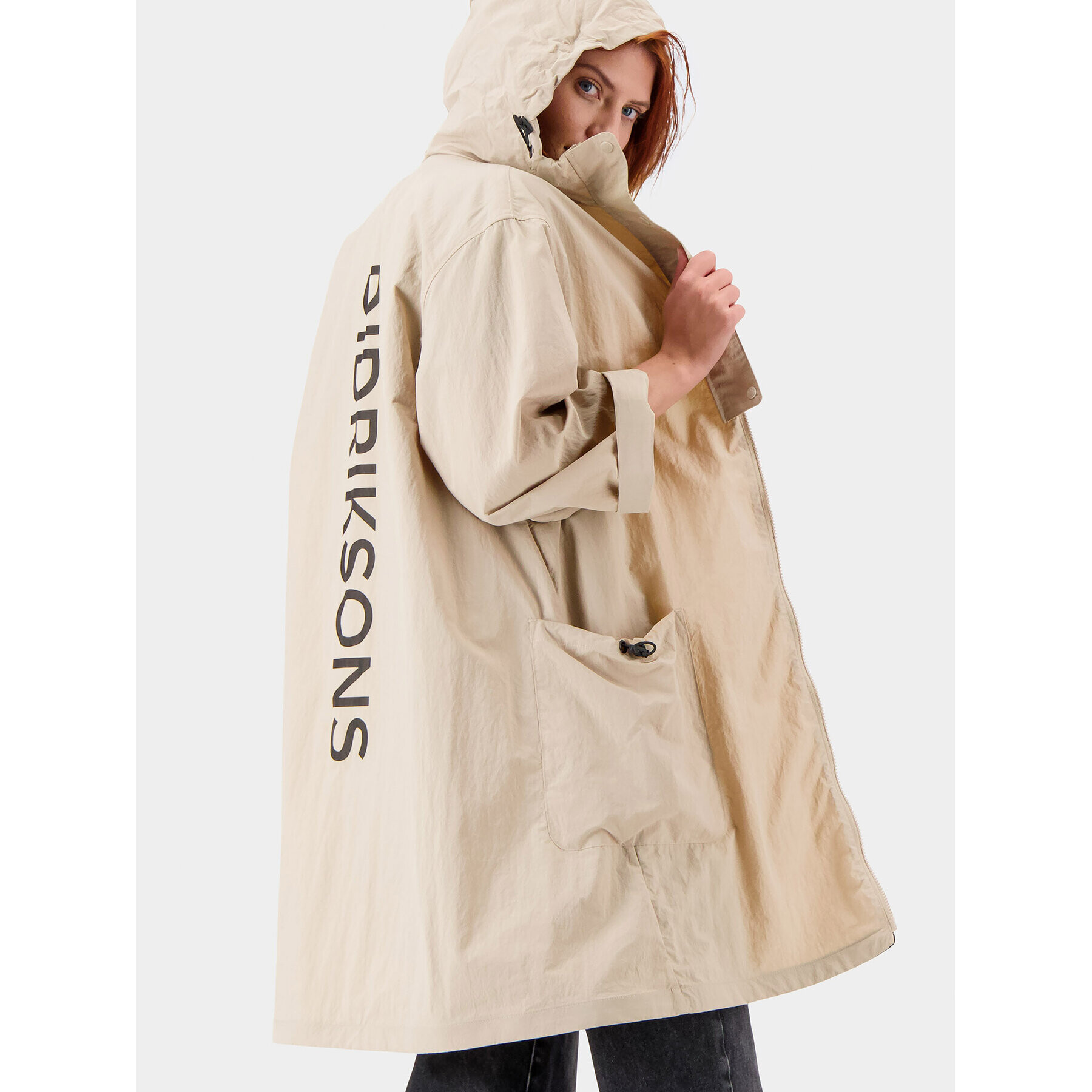 Didriksons Parka Juno 504657 Béžová Regular Fit - Pepit.cz