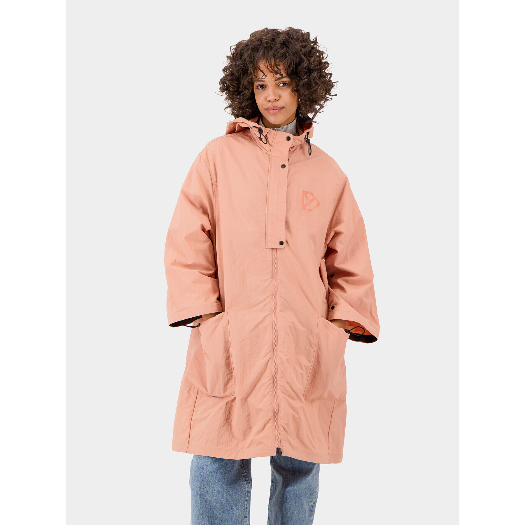 Didriksons Parka Juno 504657 Růžová Regular Fit - Pepit.cz