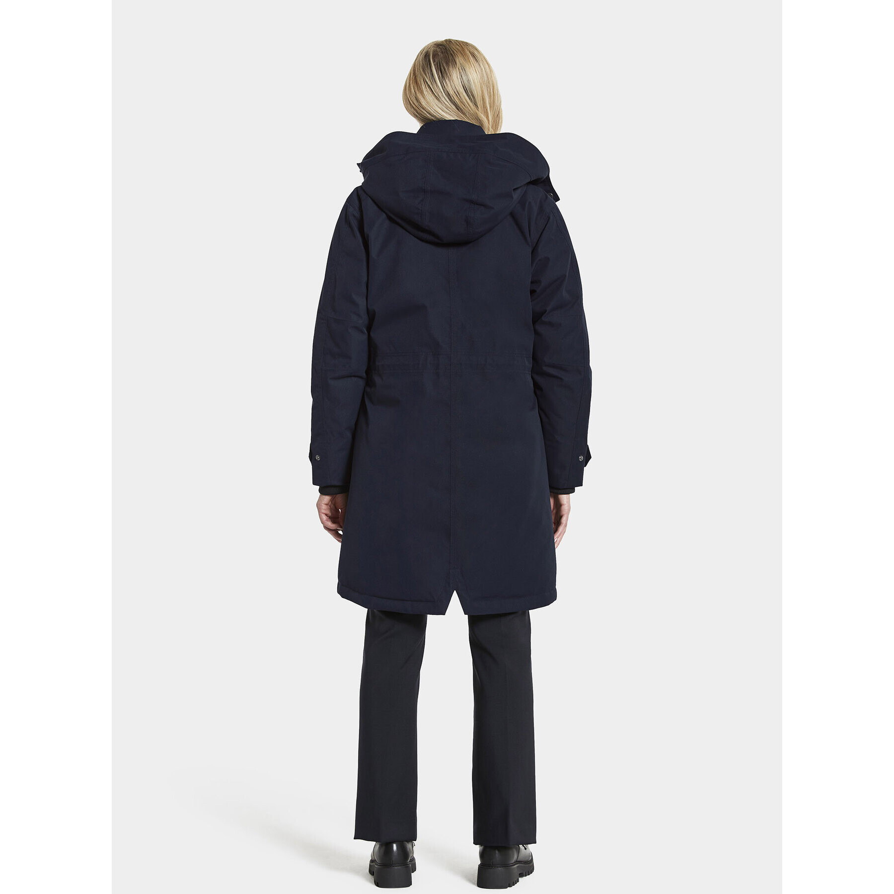 Didriksons Parka Lene 504261 Tmavomodrá Relaxed Fit - Pepit.cz