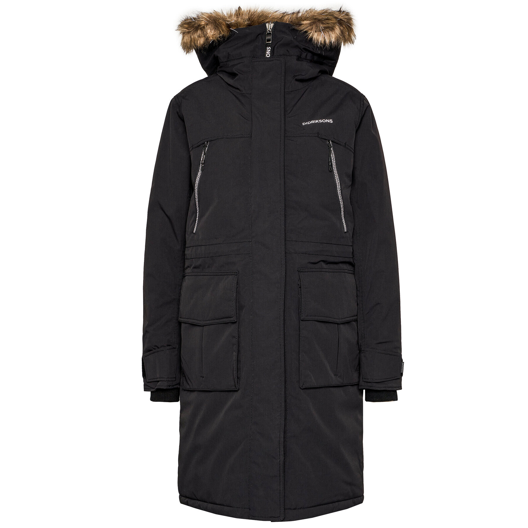 Didriksons Parka Leona 503157 Černá Classic Fit - Pepit.cz