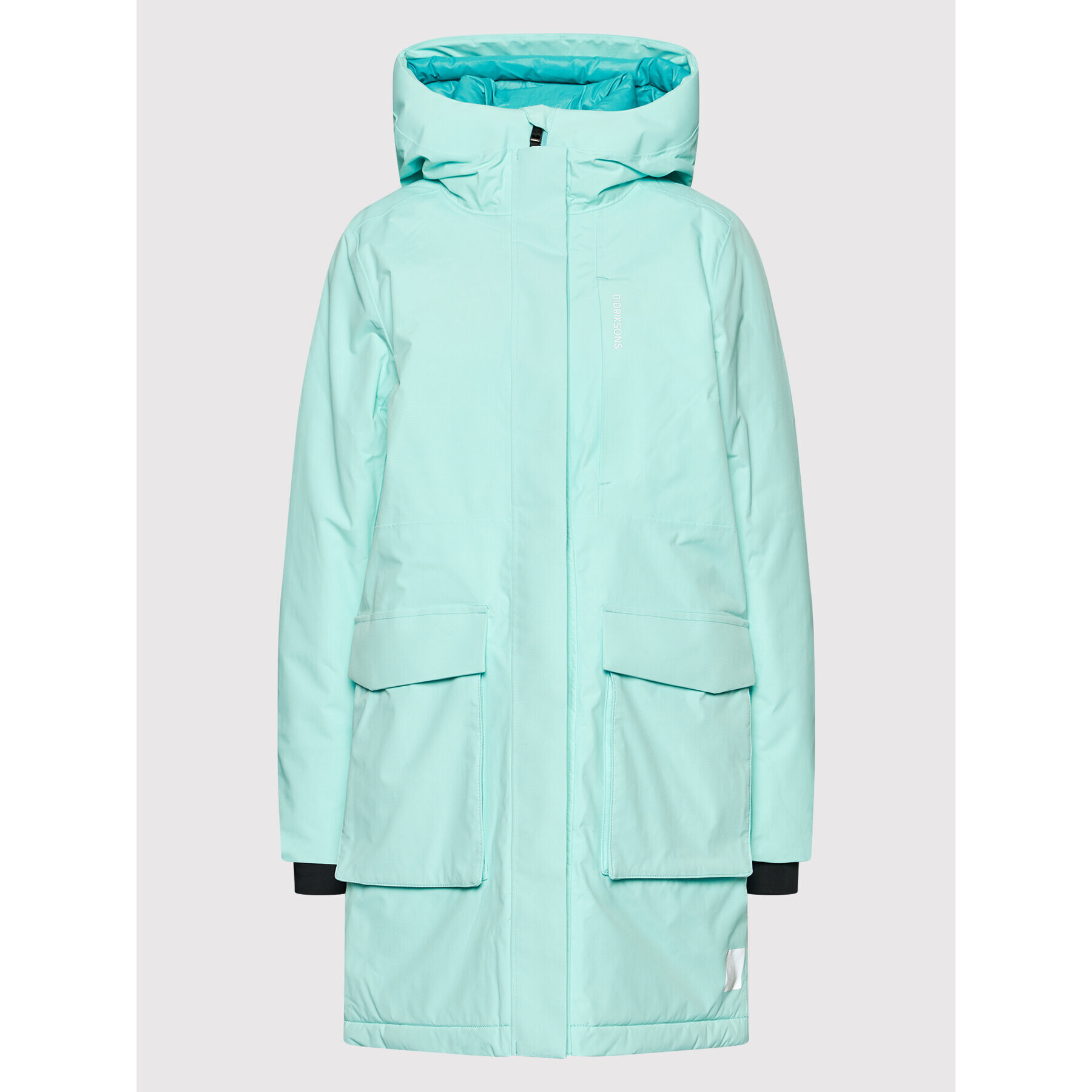 Didriksons Parka Leya 503876 Modrá Relaxed Fit - Pepit.cz