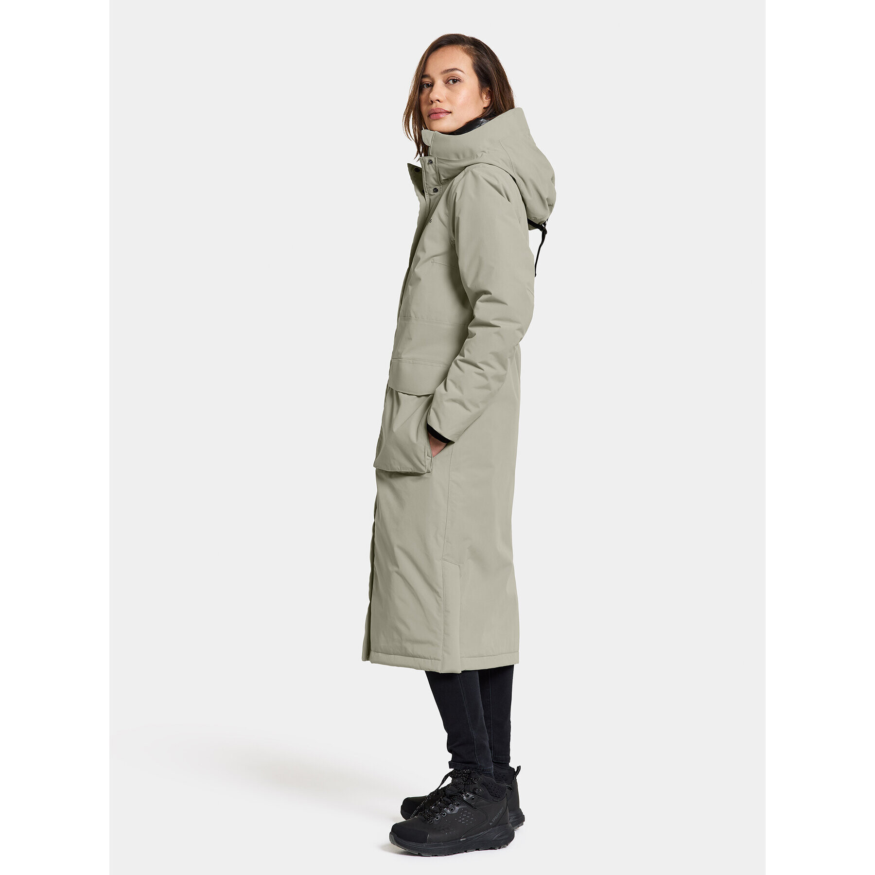 Didriksons Parka Leya Wns Parka L 3 504846 Zelená Regular Fit - Pepit.cz