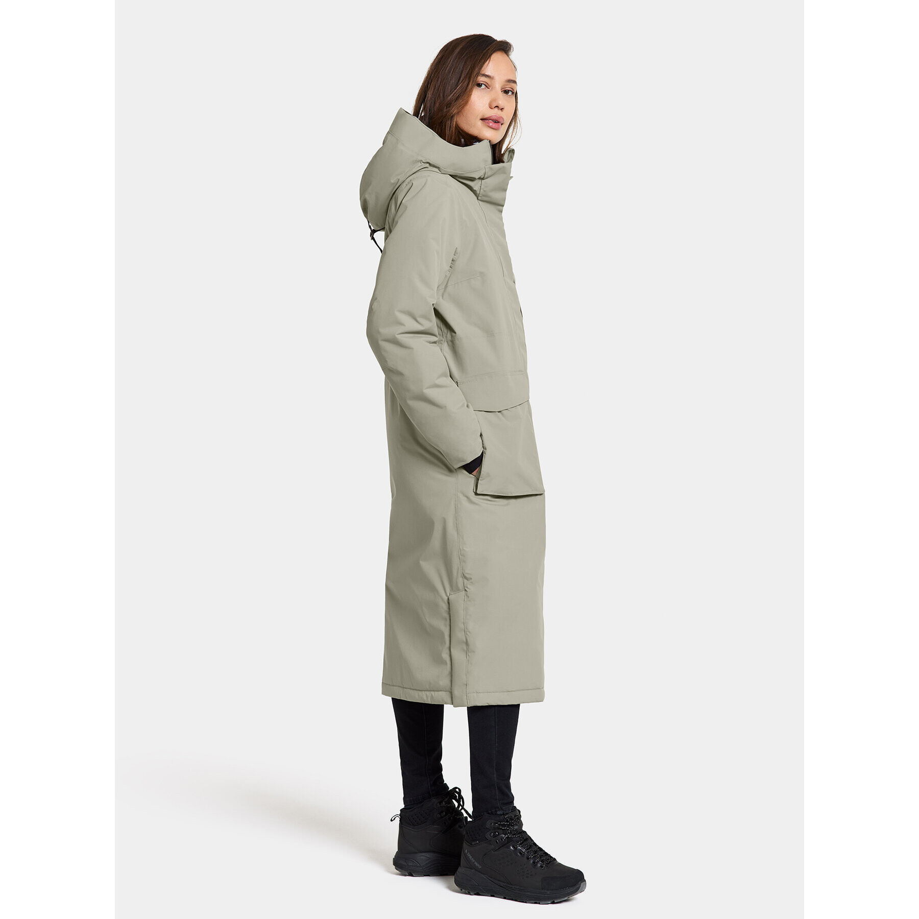 Didriksons Parka Leya Wns Parka L 3 504846 Zelená Regular Fit - Pepit.cz