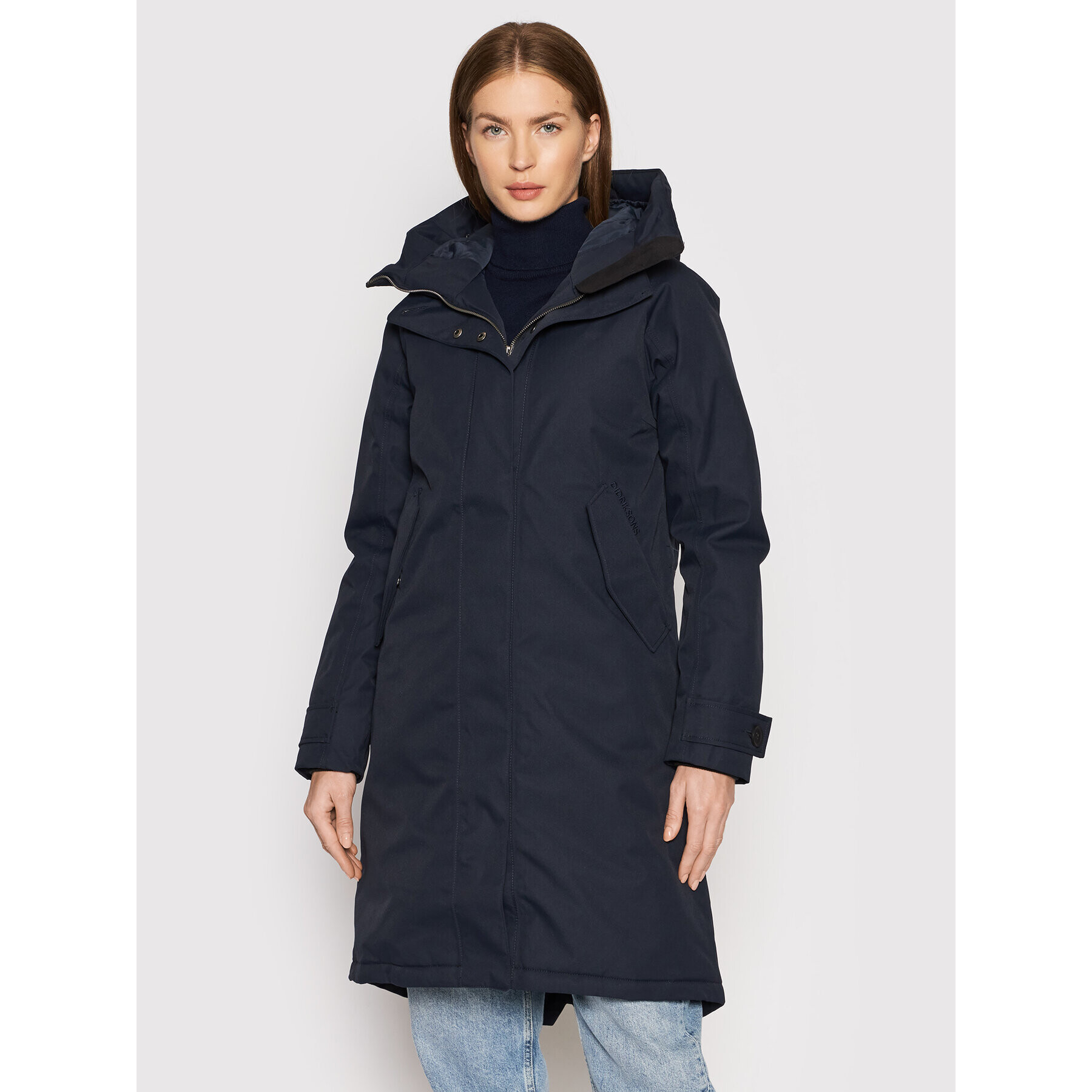 Didriksons Parka Luna 503907 Tmavomodrá Regular Fit - Pepit.cz