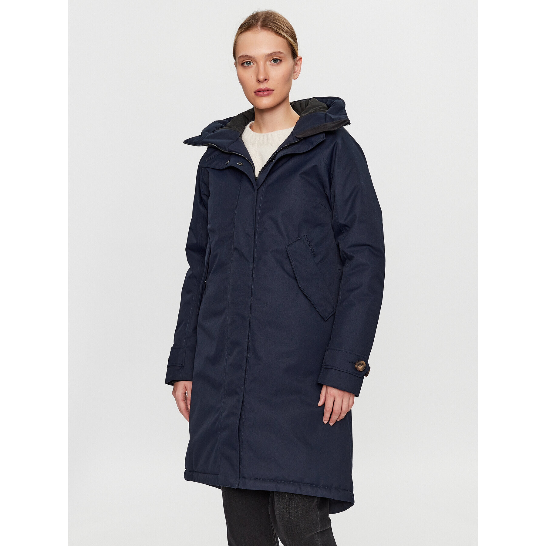 Didriksons Parka Luna 504379 Tmavomodrá Regular Fit - Pepit.cz