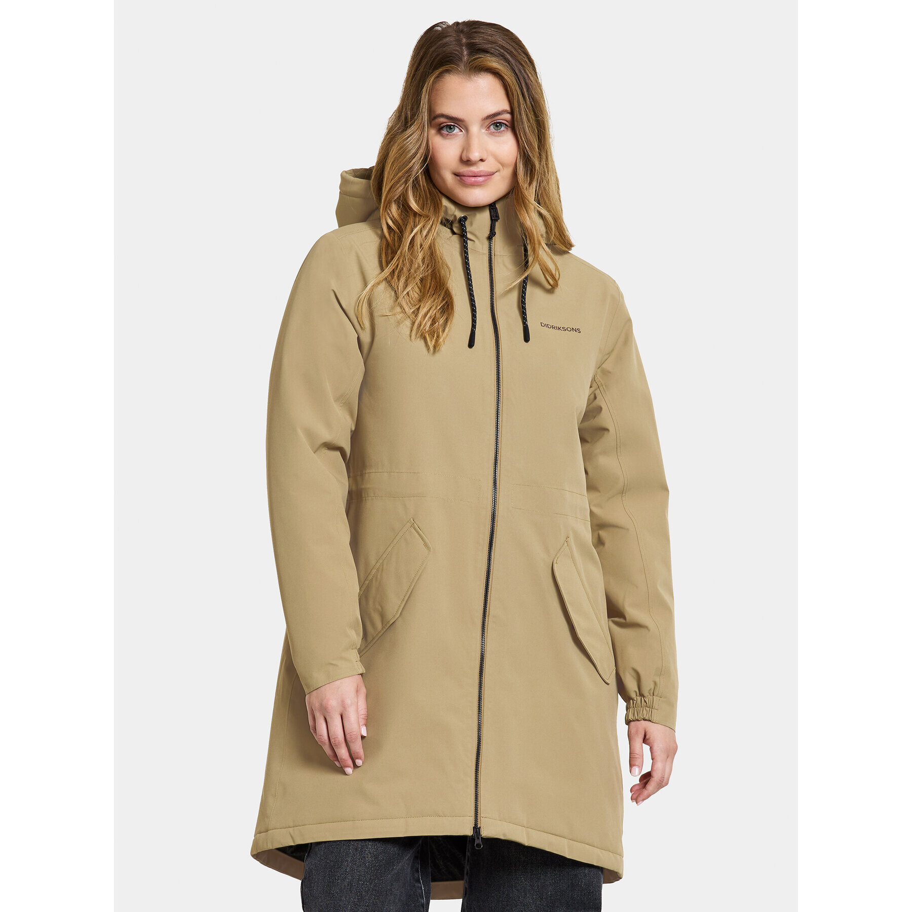 Didriksons Parka Marta-Lisa Wns Prk 2 504823 Béžová Regular Fit - Pepit.cz