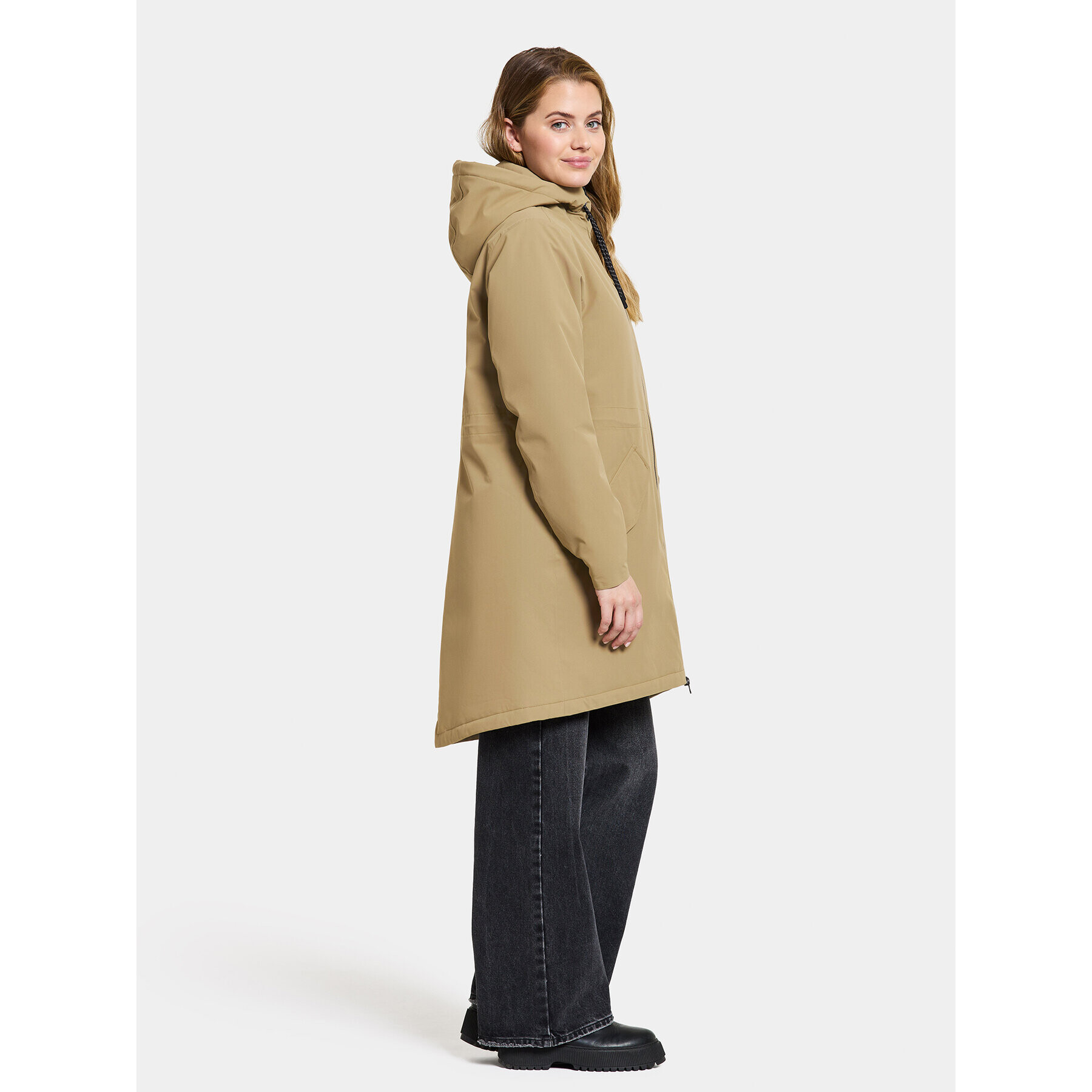 Didriksons Parka Marta-Lisa Wns Prk 2 504823 Béžová Regular Fit - Pepit.cz