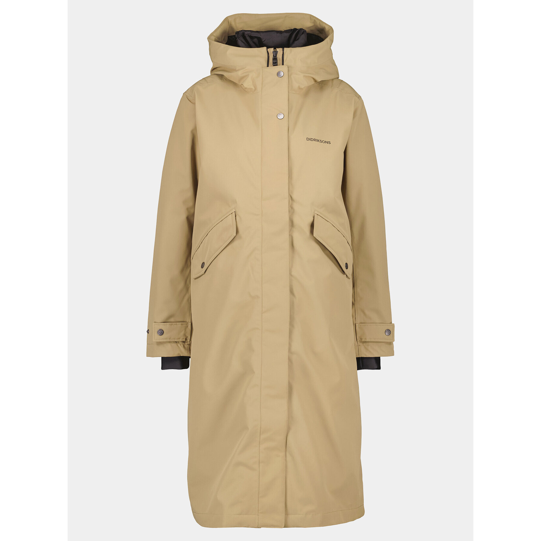 Didriksons Parka Mia Wns Parka L 504828 Béžová Regular Fit - Pepit.cz