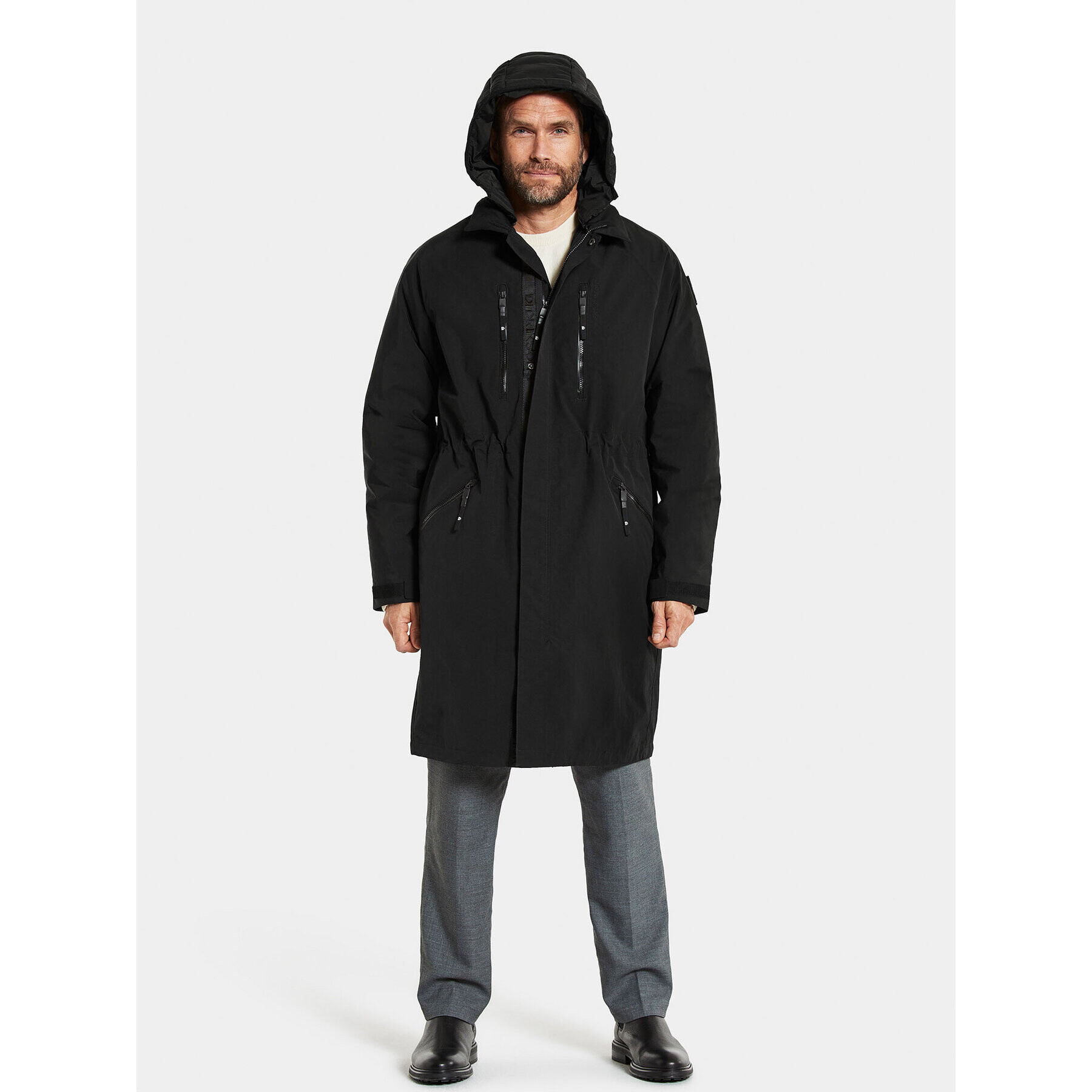 Didriksons Parka Mimir 504263 Černá Regular Fit - Pepit.cz