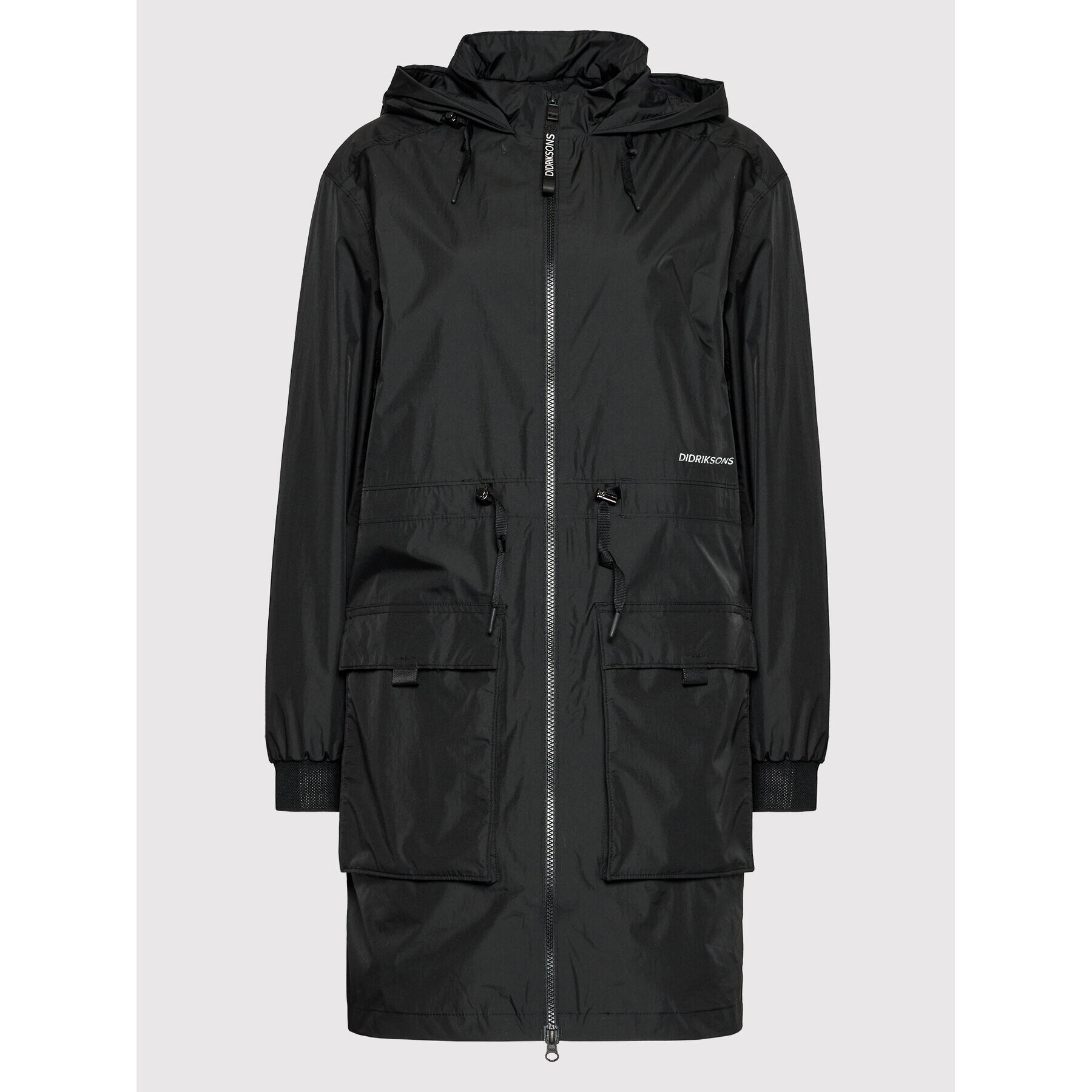 Didriksons Parka Minea 504072 Černá Relaxed Fit - Pepit.cz