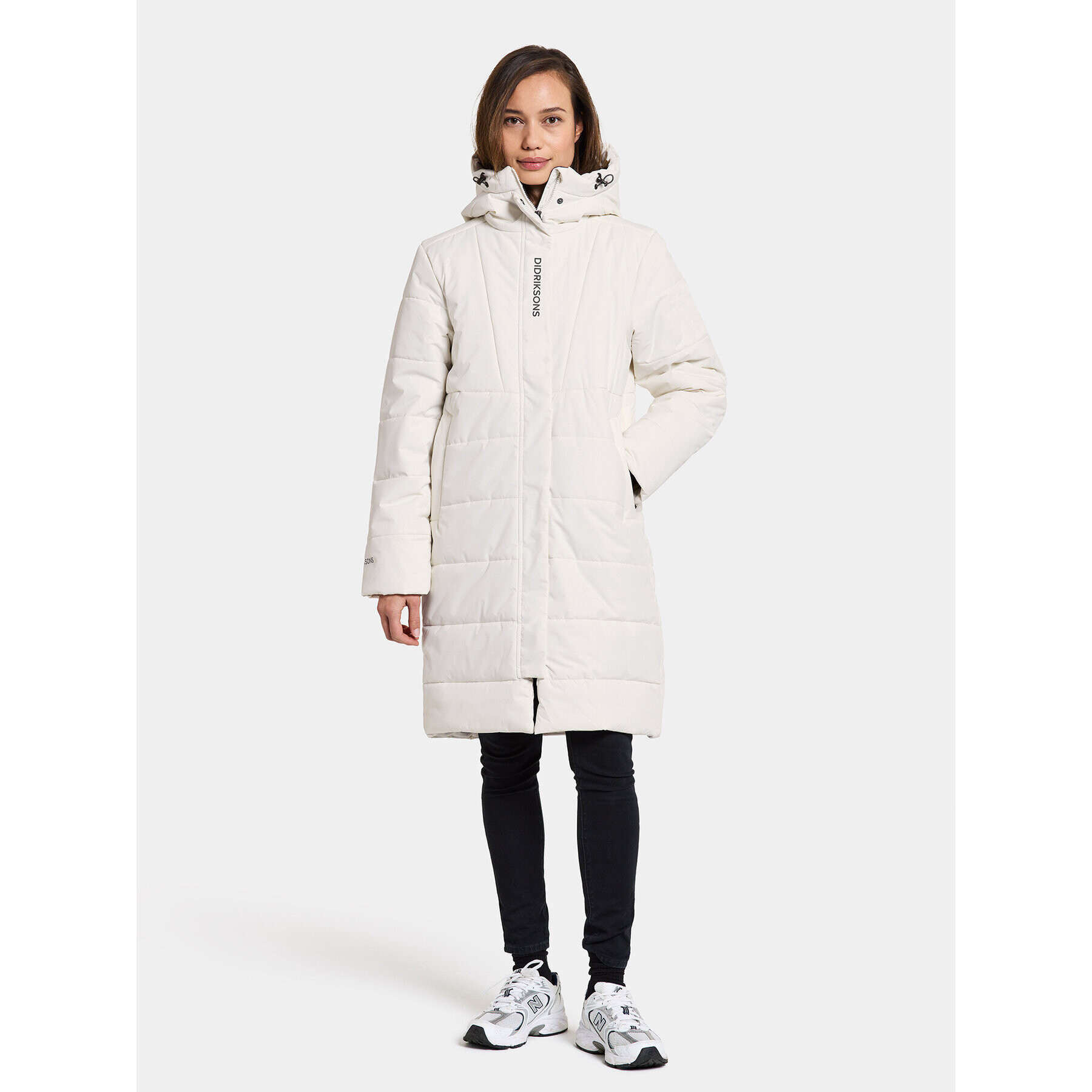 Didriksons Parka Moira Wns Parka 504944 Bílá Regular Fit - Pepit.cz