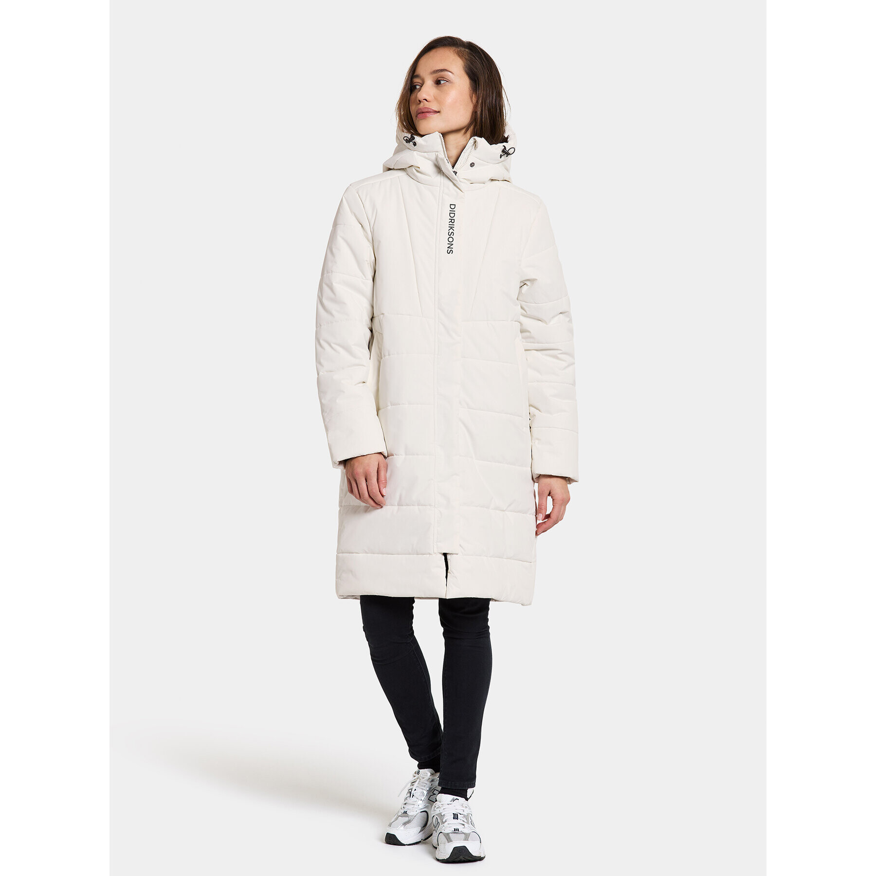 Didriksons Parka Moira Wns Parka 504944 Bílá Regular Fit - Pepit.cz