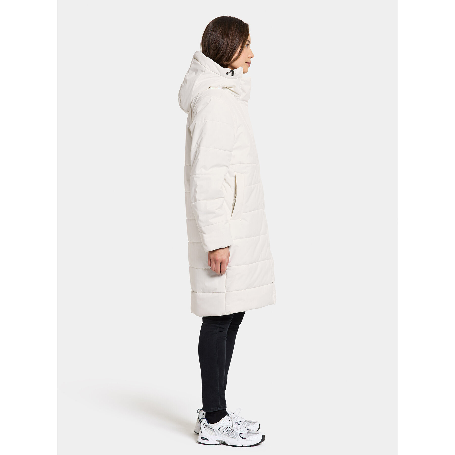 Didriksons Parka Moira Wns Parka 504944 Bílá Regular Fit - Pepit.cz