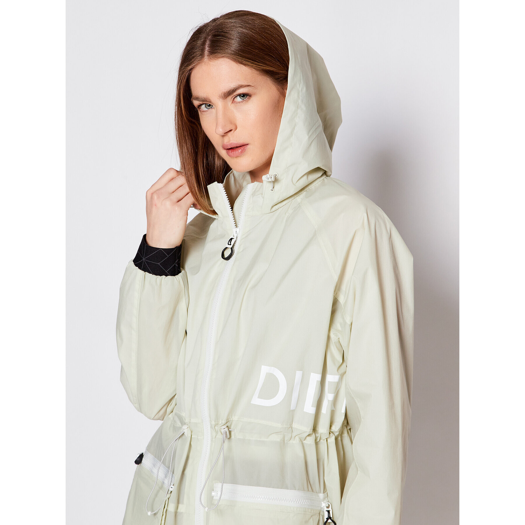 Didriksons Parka Serena 504029 Zelená Oversize - Pepit.cz