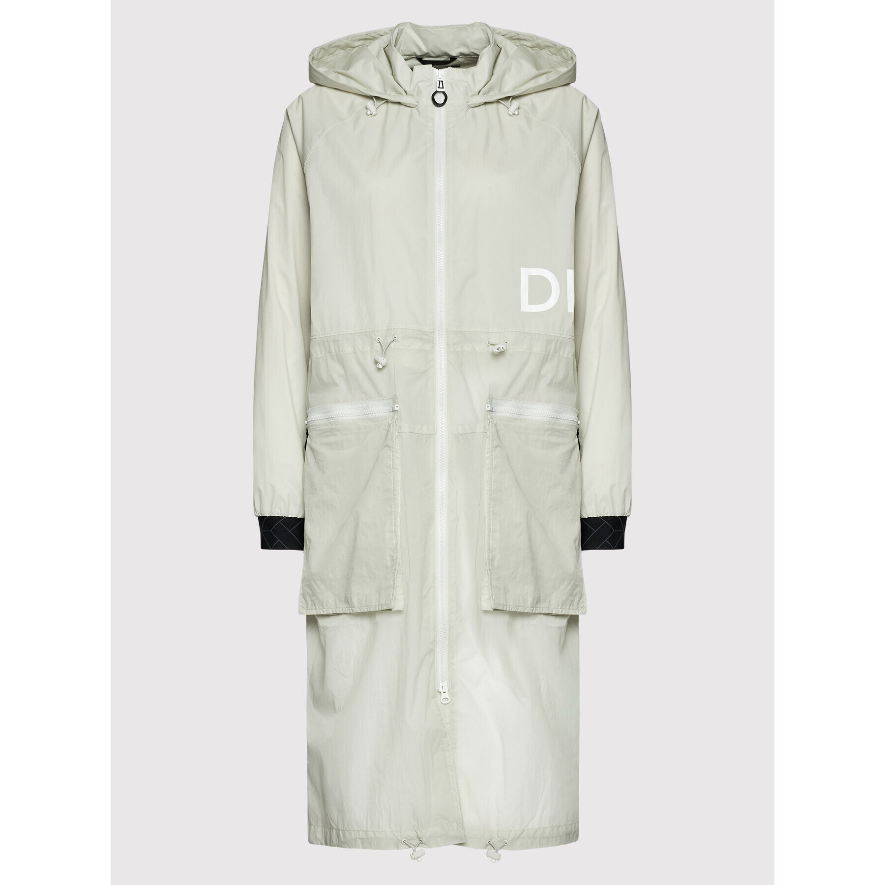 Didriksons Parka Serena 504029 Zelená Oversize - Pepit.cz